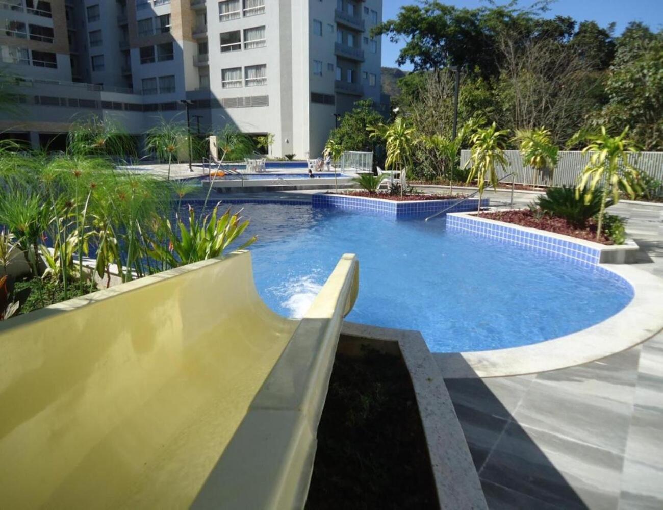 RIO QUENTE Park Veredas Flat 710 PERTO DO HOT PARK COM RIO DENTRO DO HOTEL