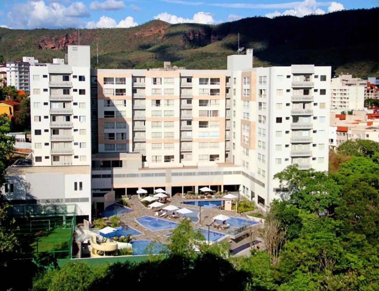 RIO QUENTE Park Veredas Flat 710 PERTO DO HOT PARK COM RIO DENTRO DO HOTEL