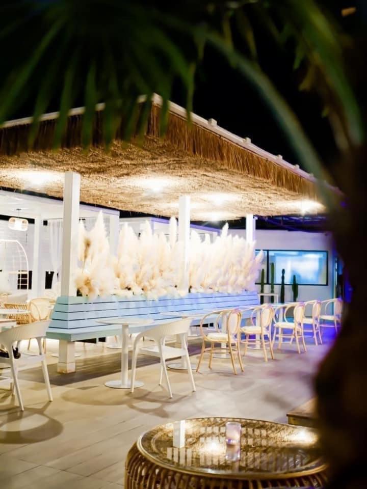 outdoor BBQ area