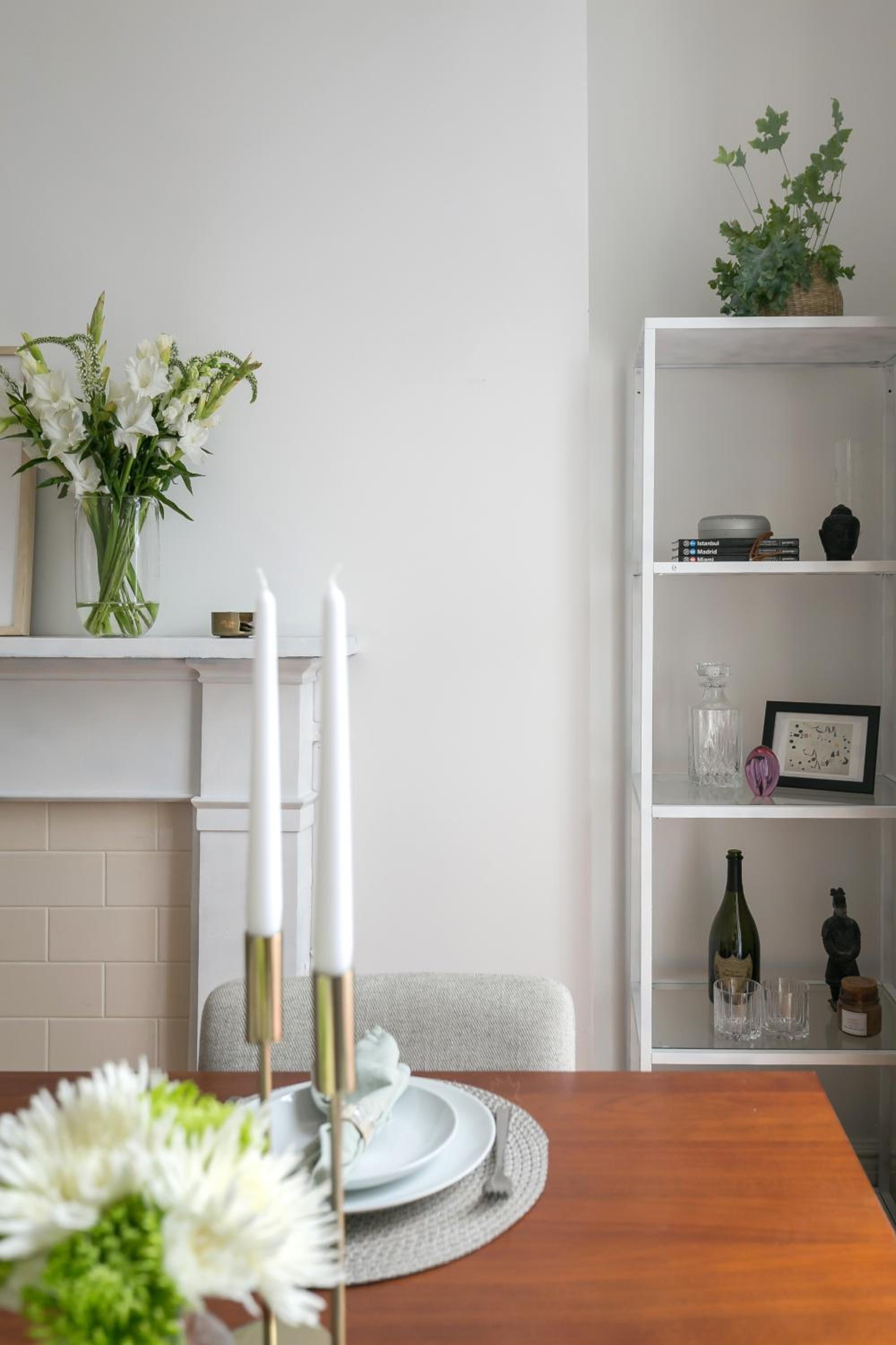 Light filled studio with view of Regents Park