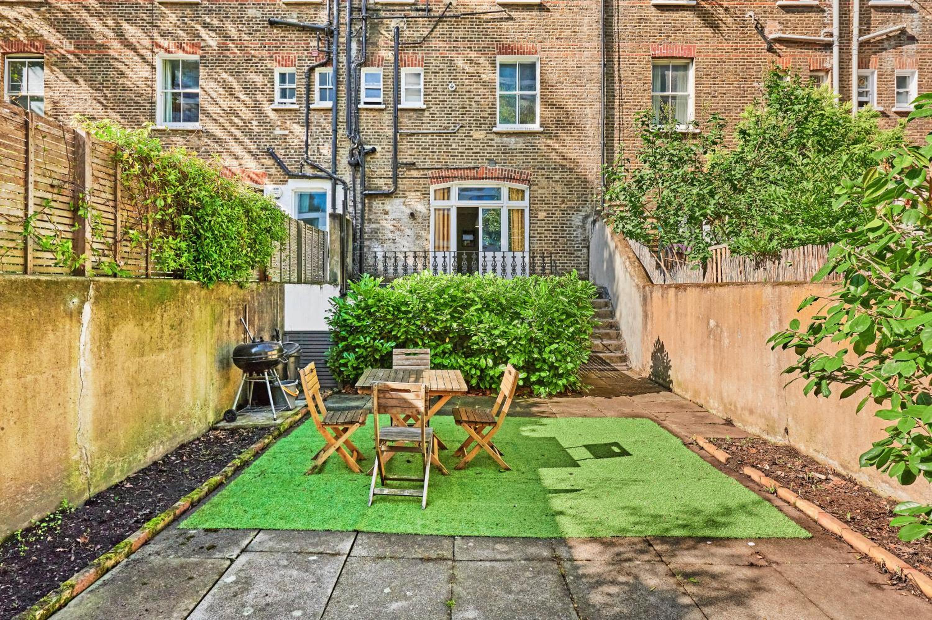 outdoor bbq area