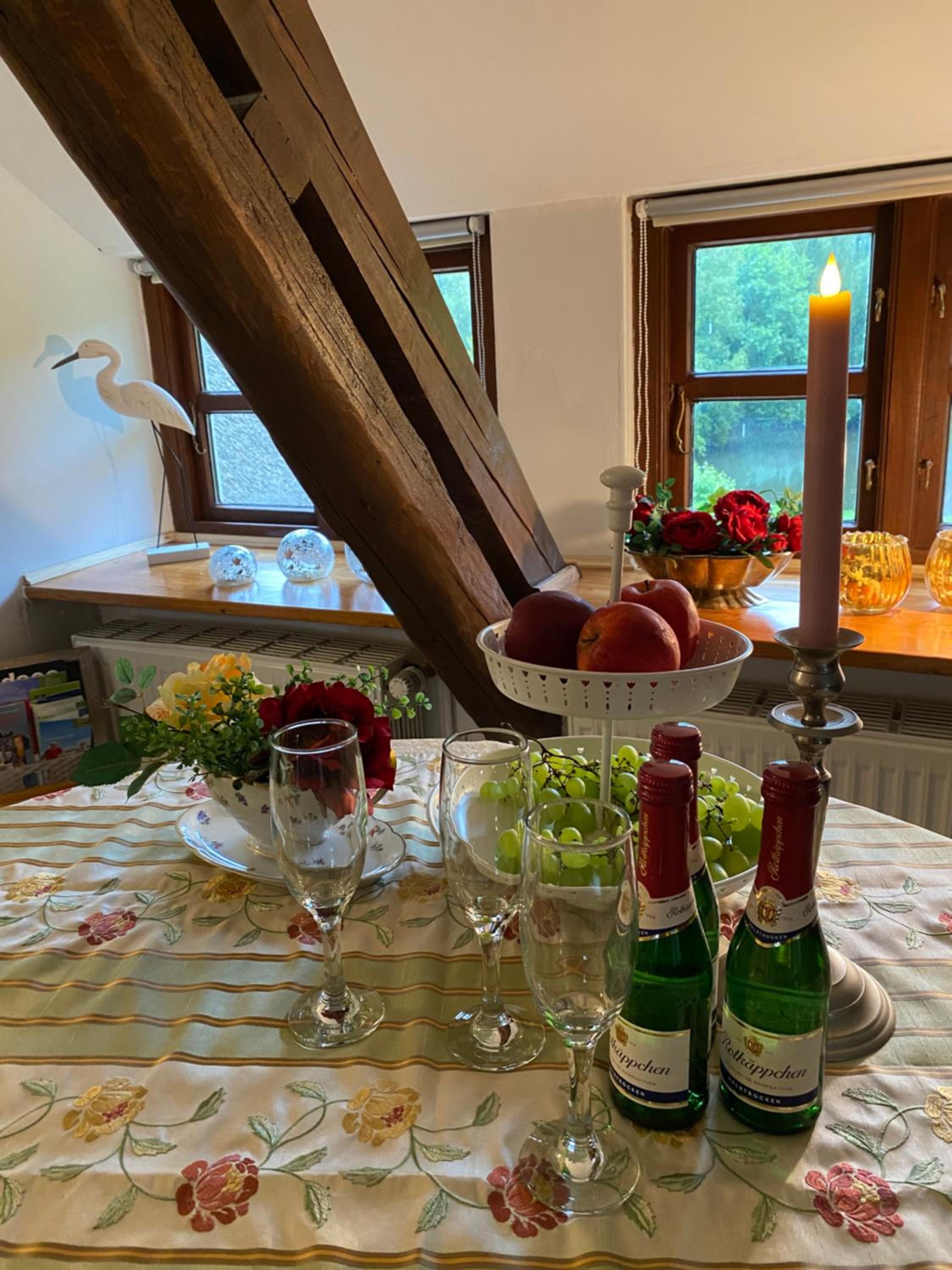Stilvolle Ferienwohnung unter Reet in Windbergen