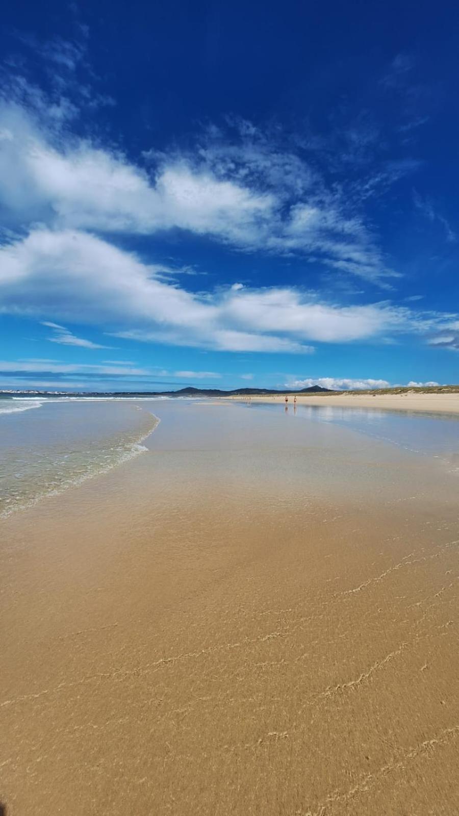 Casa vacacional en la playa de Corrubedo