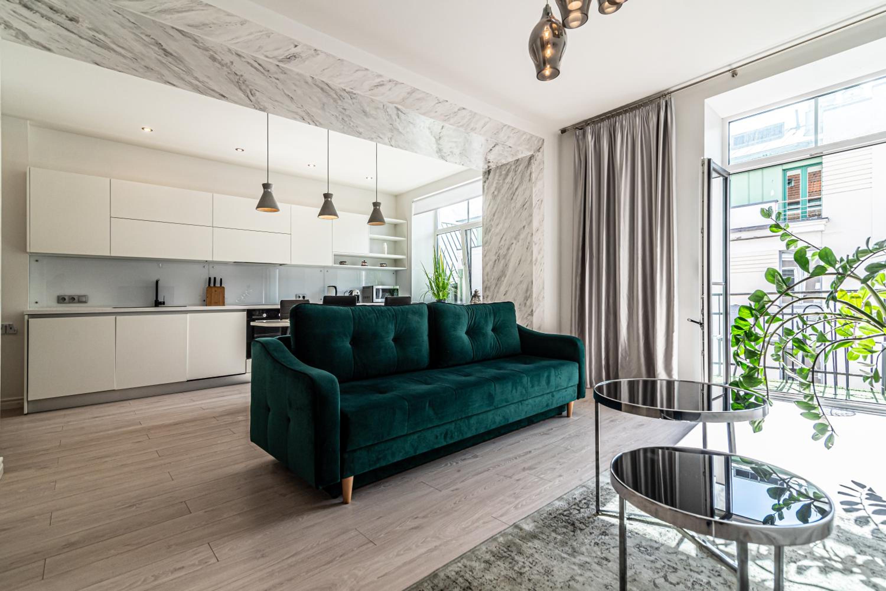 Stylish Old Town apartment view 3