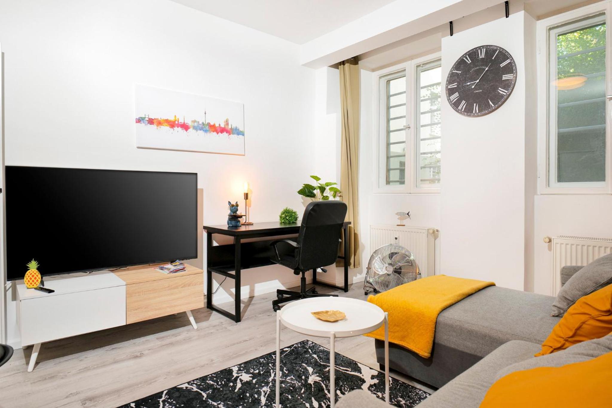 Blue Chili 31 - Stadtwohnung für 7 - modern zentral Karlshorst Wlan