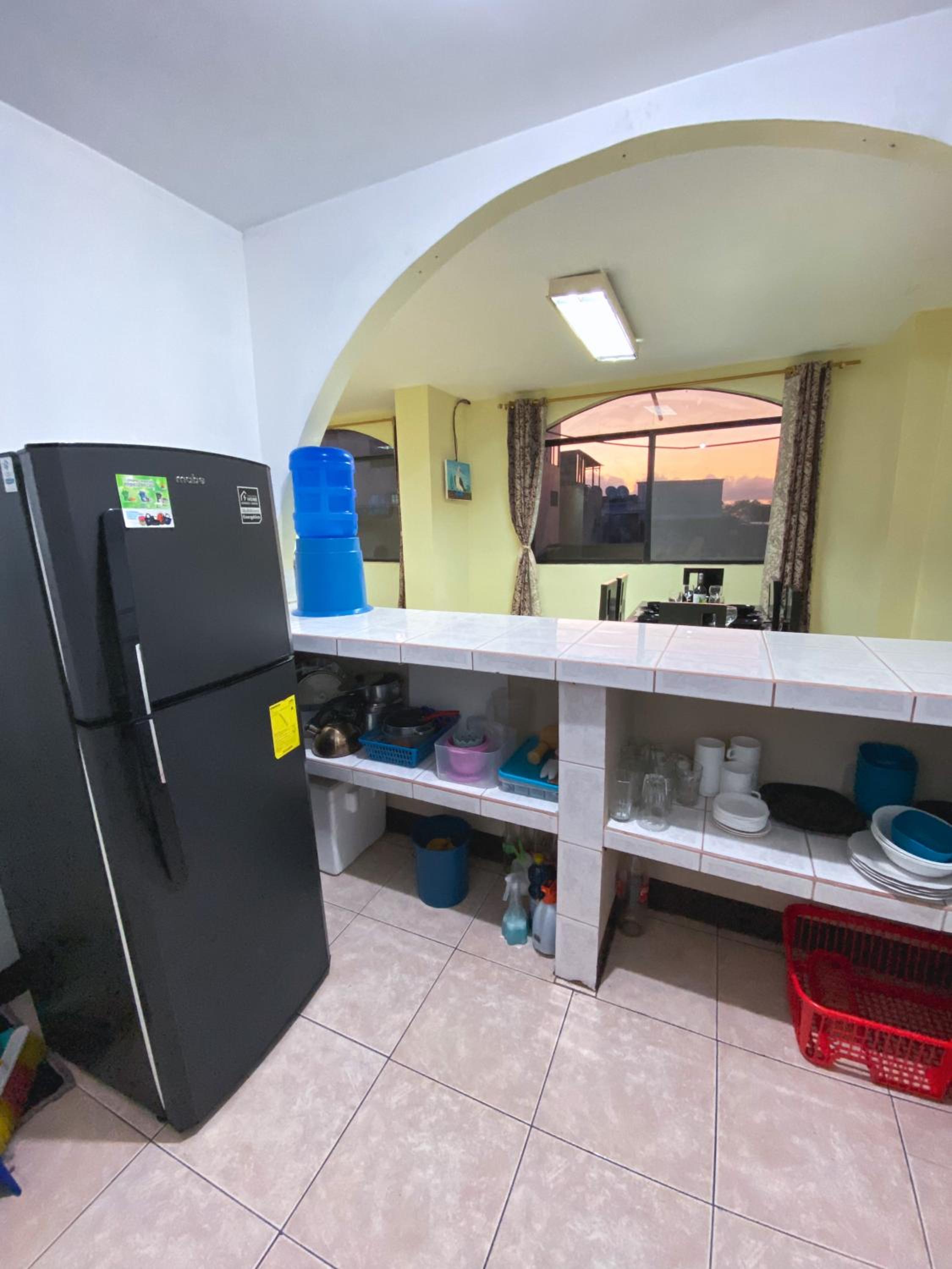 Apartment in San Cristóbal with 2 Bedrooms, 6 Beds, Living Room, Dining Room, Kitchen, Private Balcony, Terrace with Ocean View, Washer, Satellite Internet