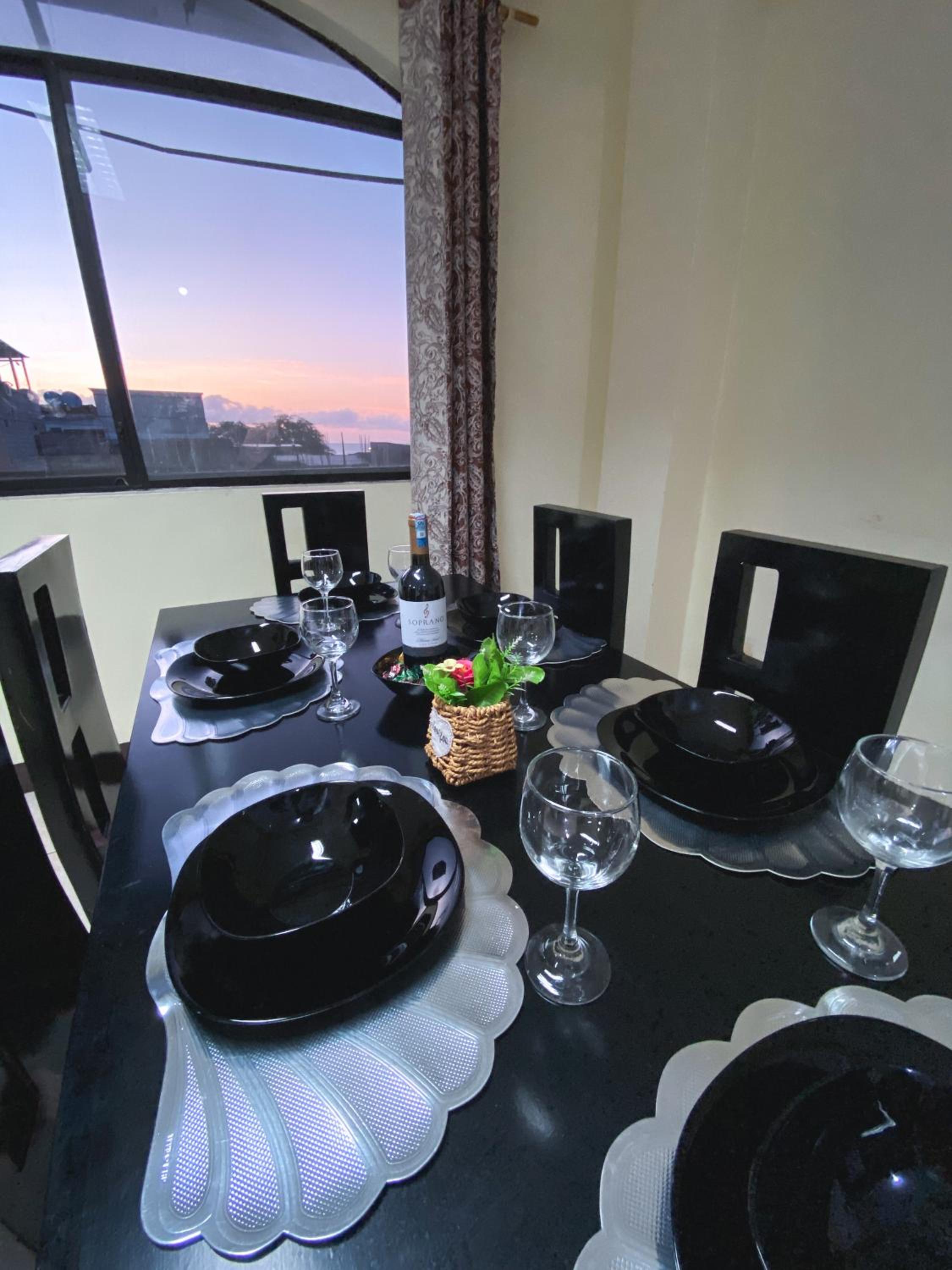 Apartment in San Cristóbal with 2 Bedrooms, 6 Beds, Living Room, Dining Room, Kitchen, Private Balcony, Terrace with Ocean View, Washer, Satellite Internet
