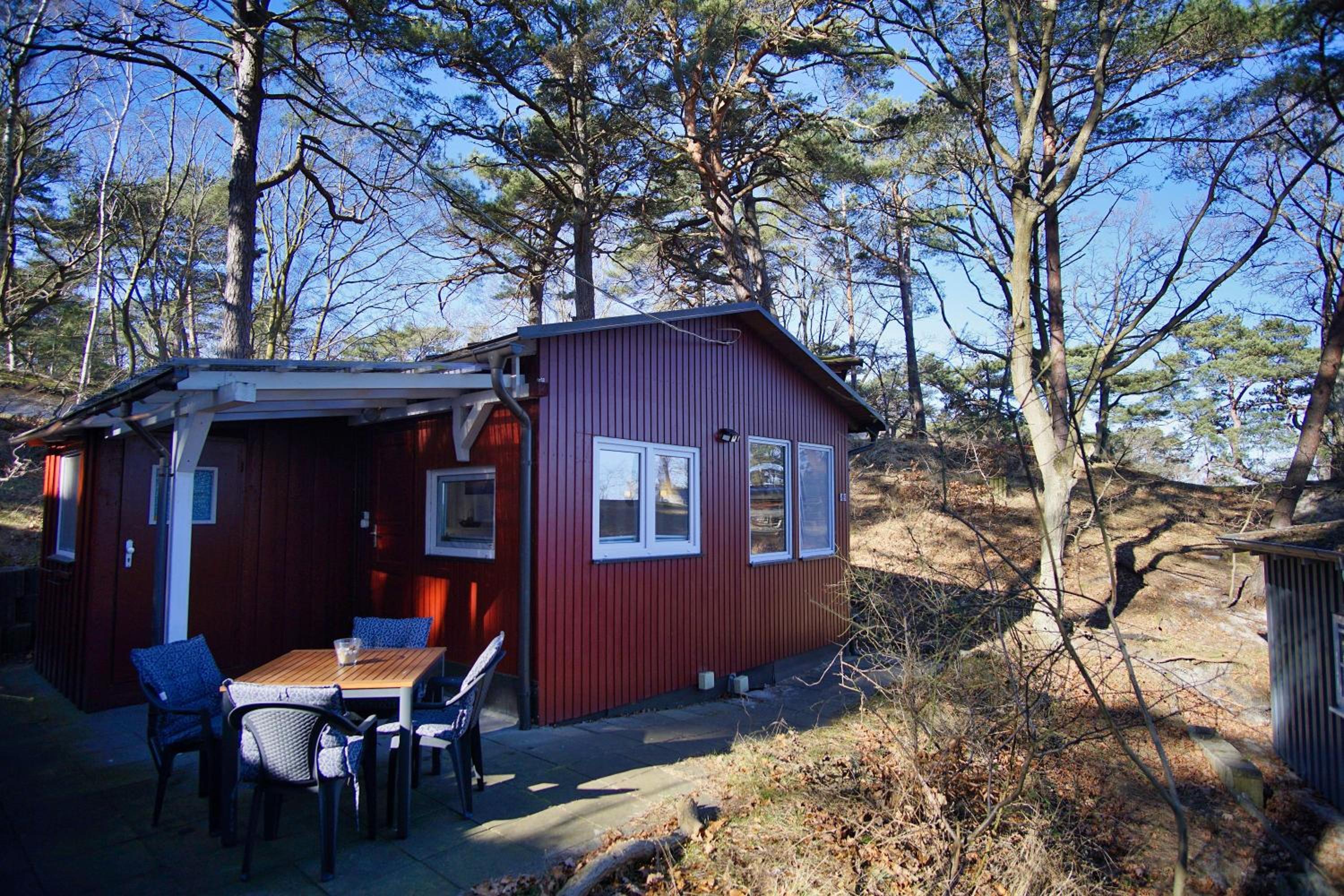 Strandnaher Ferienbungalow mit Terrasse - Chalet Ostsee Nr 49