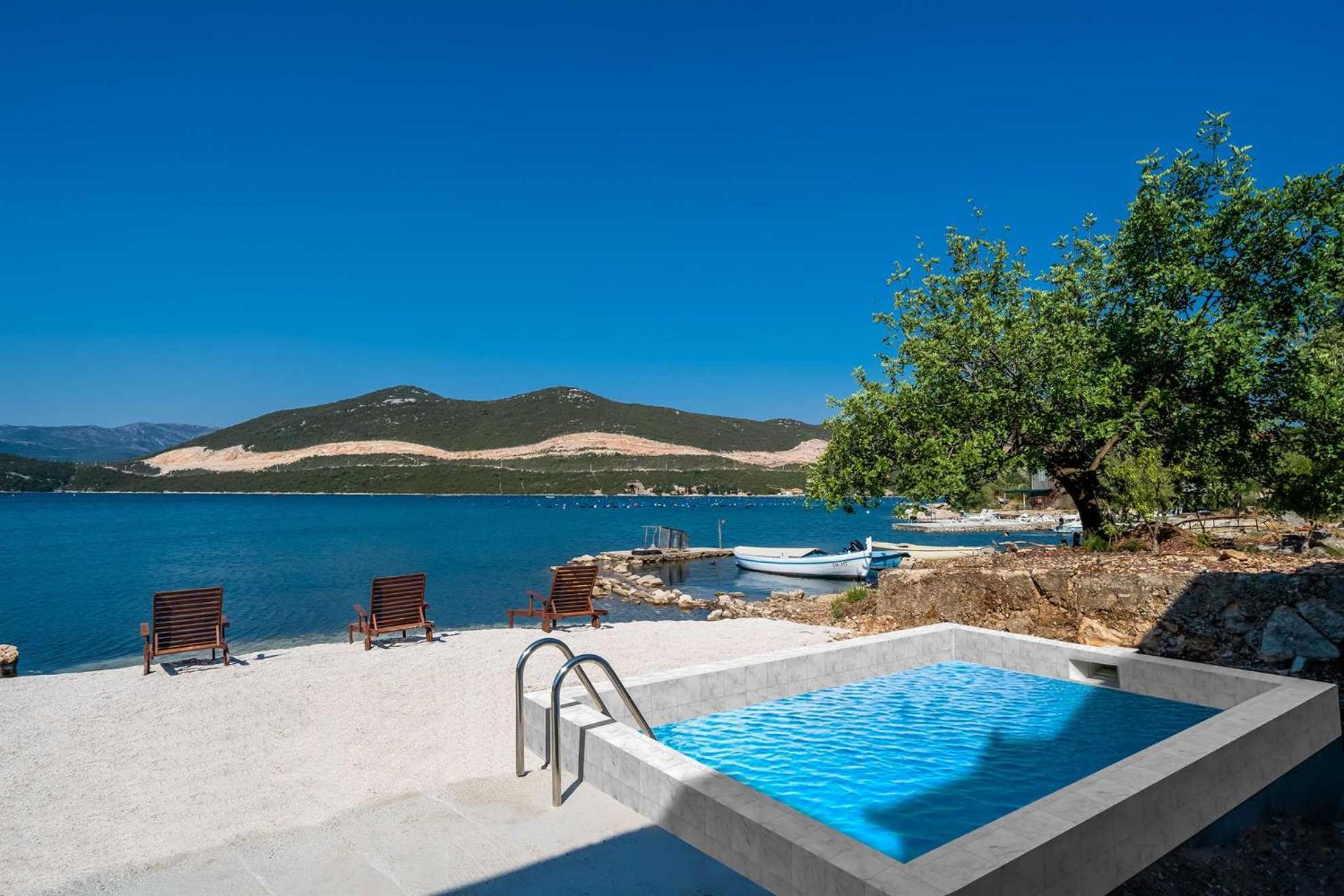 5* Beachfront Villa Olive Mill view 4