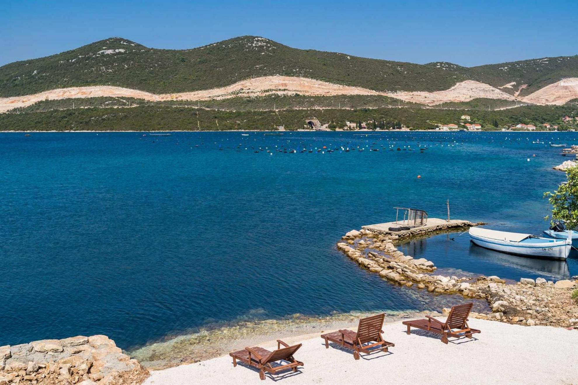 5* Beachfront Villa Olive Mill view 5