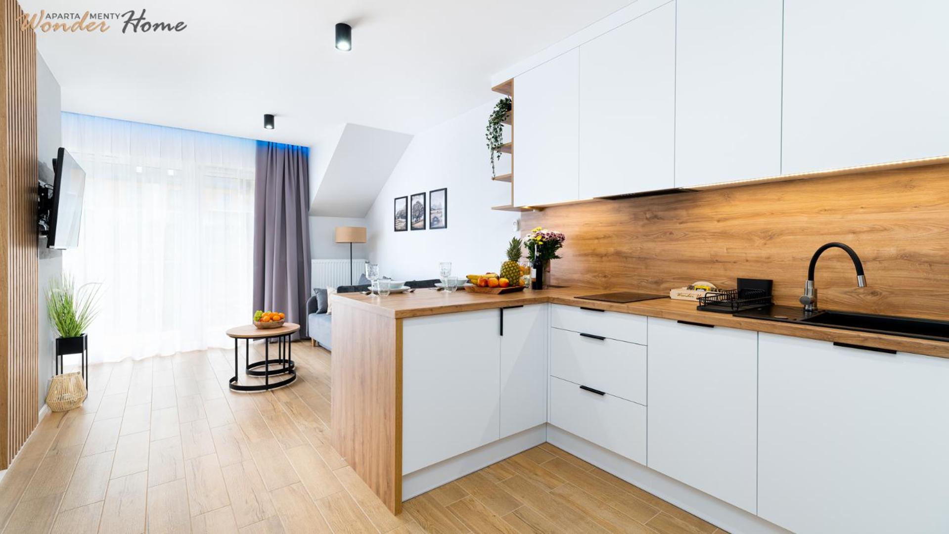Wonder Home - Apartamenty Hillside tuż przy stoku, sklep, plac zabaw i zewnętrzna siłownia na terenie kompleksu