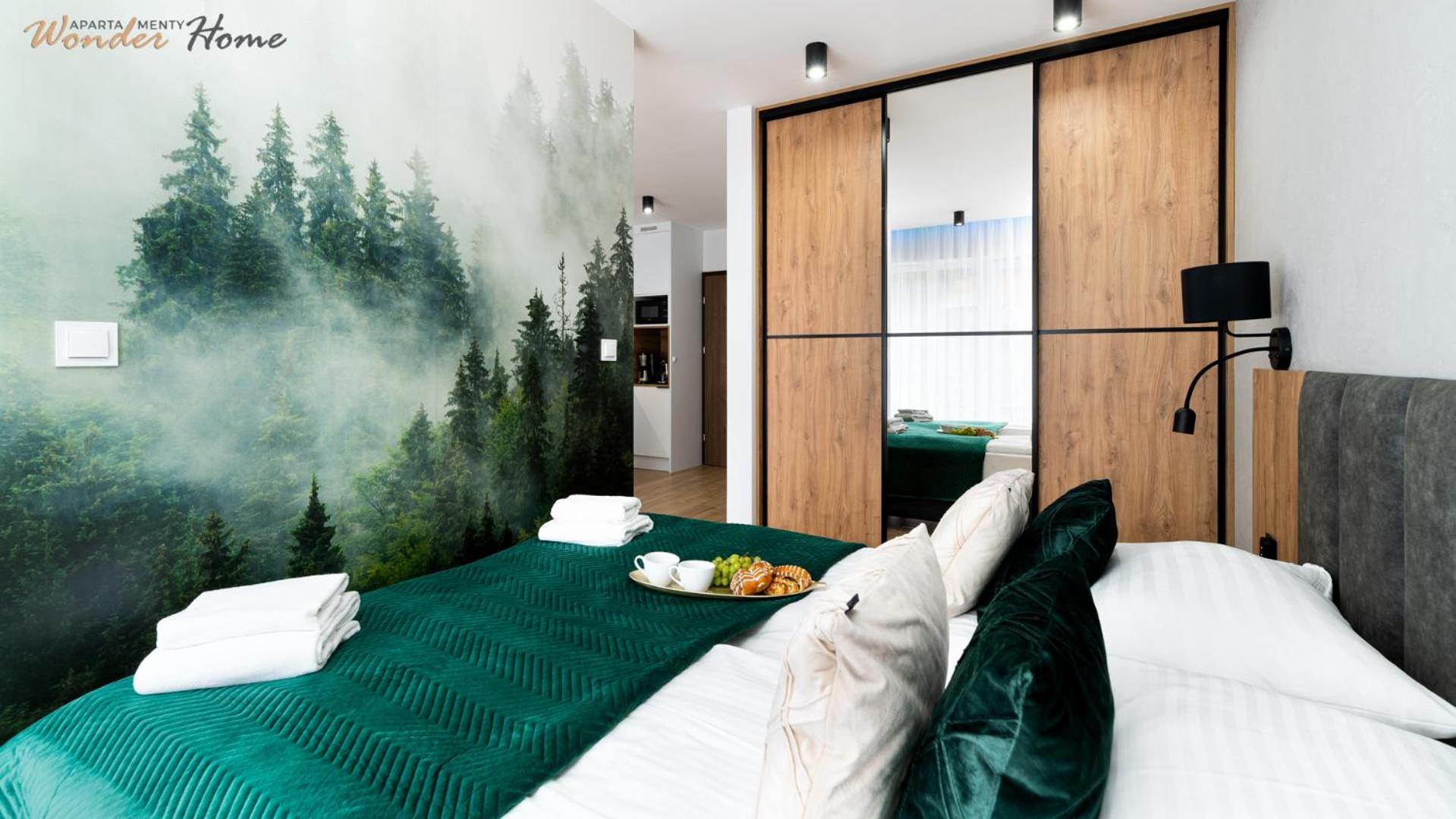 Wonder Home - Apartamenty Hillside tuż przy stoku, sklep, plac zabaw i zewnętrzna siłownia na terenie kompleksu