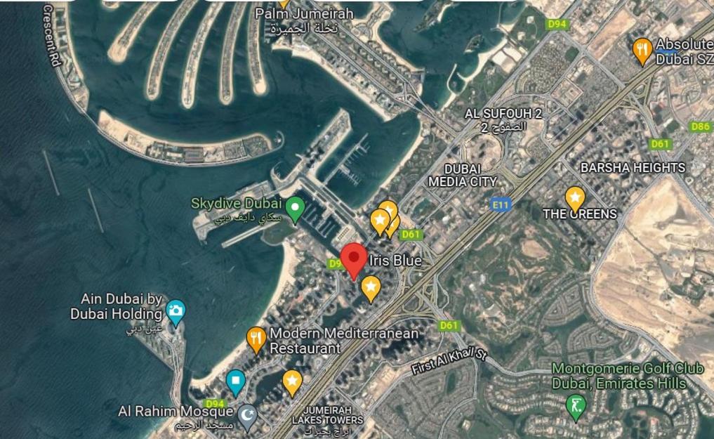 Vacay Lettings - 2BHK with Dubai Marina & Giant Wheel Views