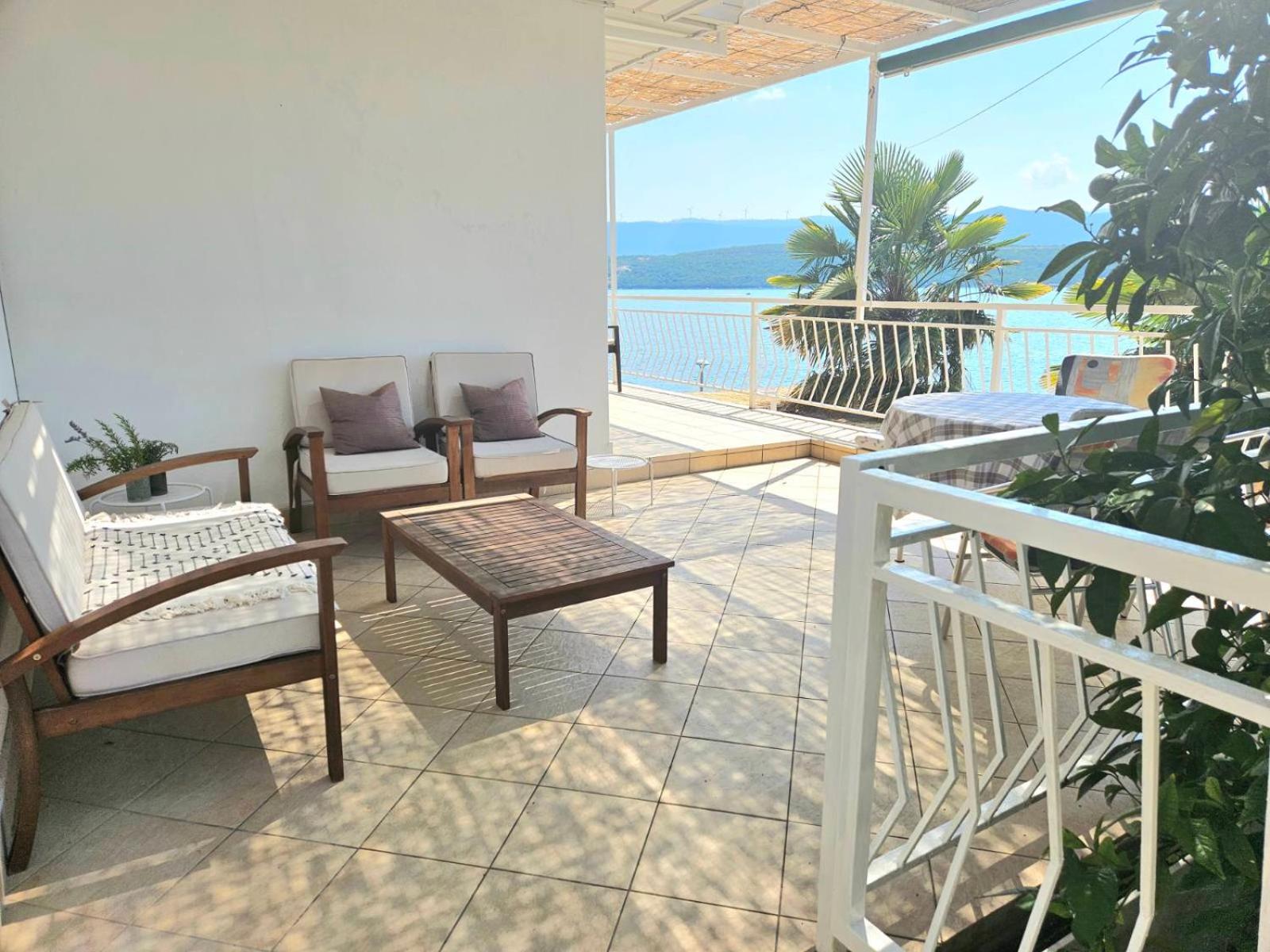 Orange Tree Mediterranean Beachfront House