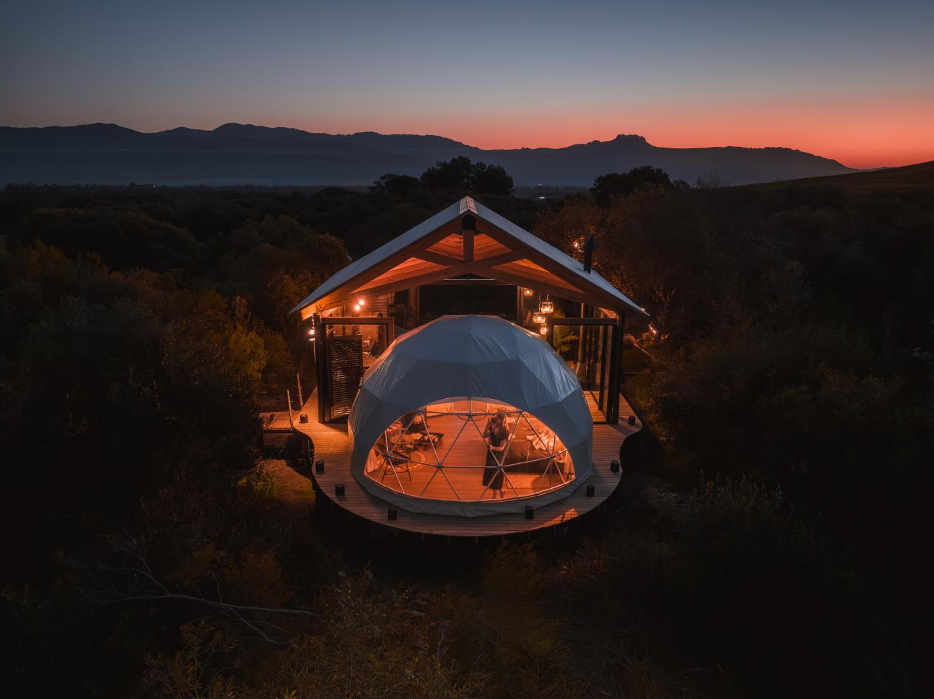 Streamside Geodome view 5