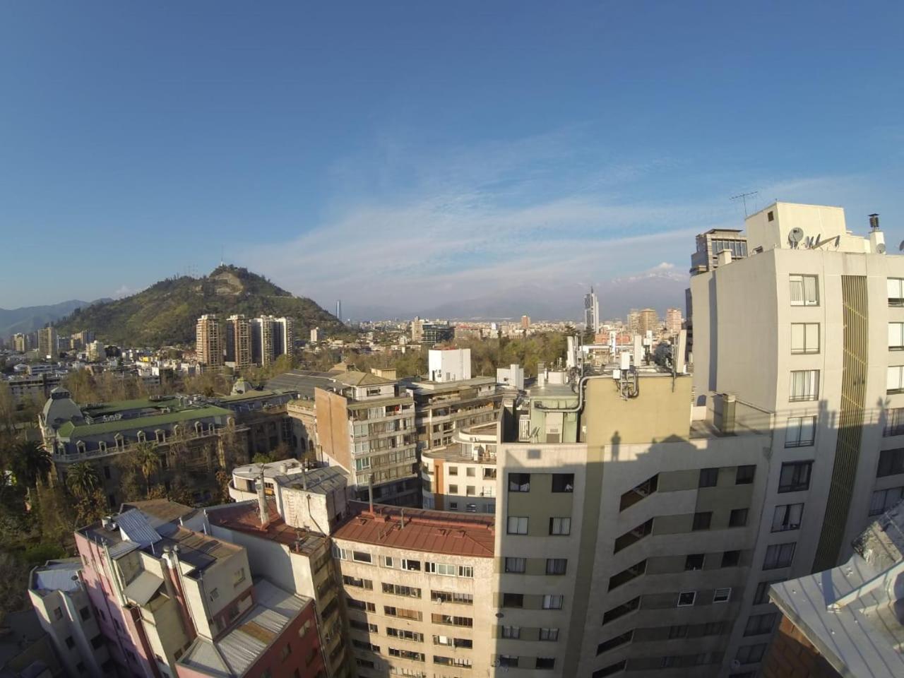 Departamento Centro Santiago con piscina y climatizador