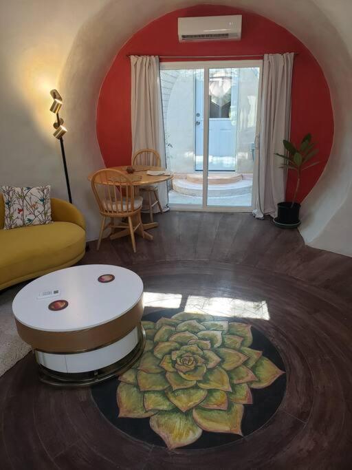 Dome with Hempcrete Bedroom! view 2
