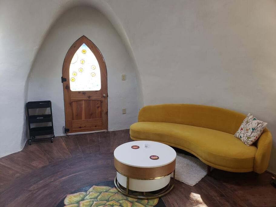 Dome with Hempcrete Bedroom! view 5