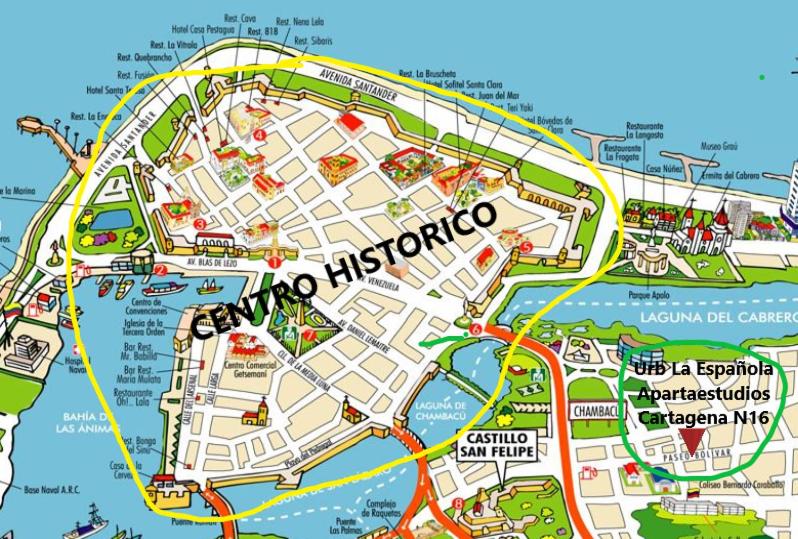Apartaestudio Cartagena 2P