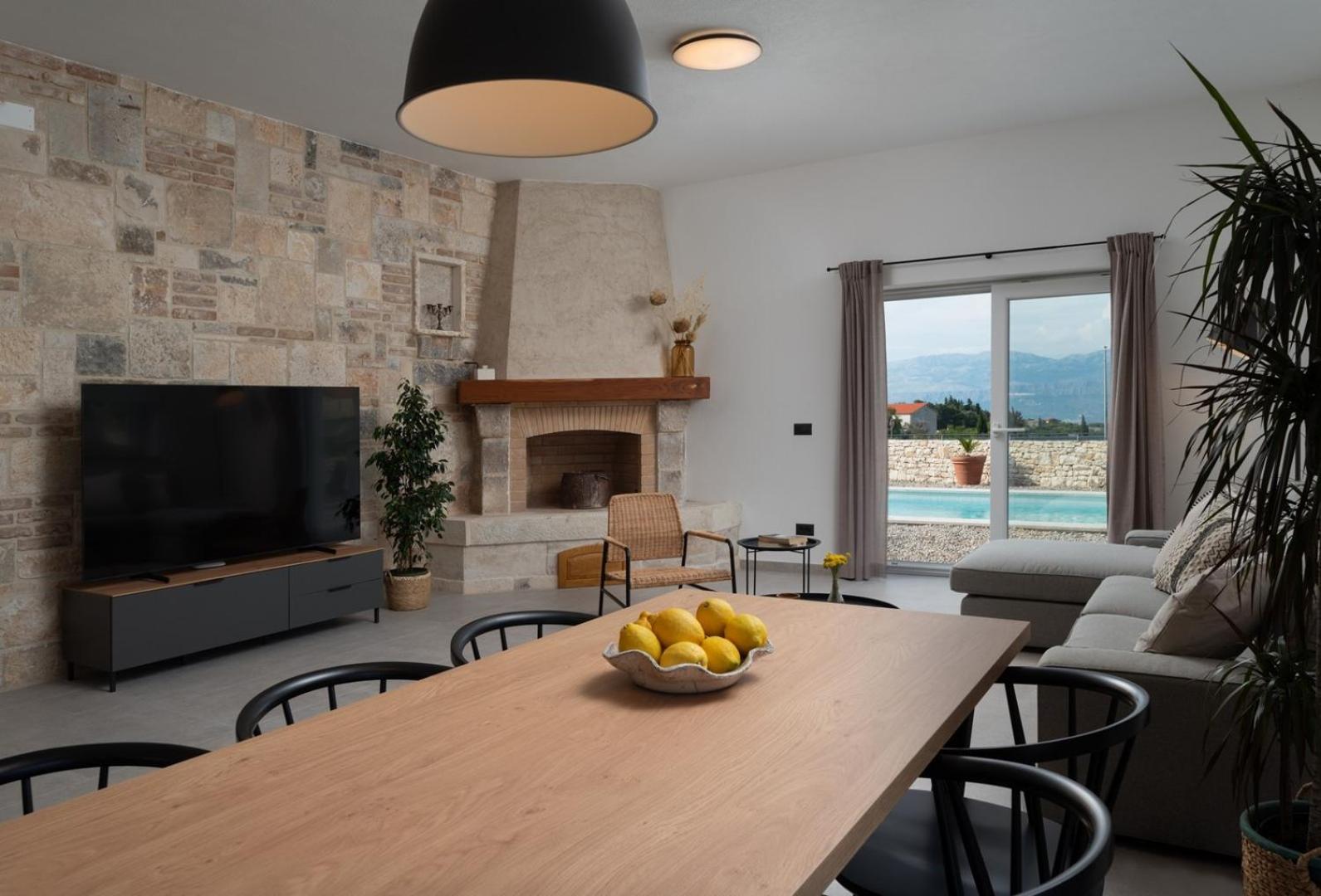 NEW! Stone Villa Olim Civitas with 3 bedrooms, private pool, and sea views view 4