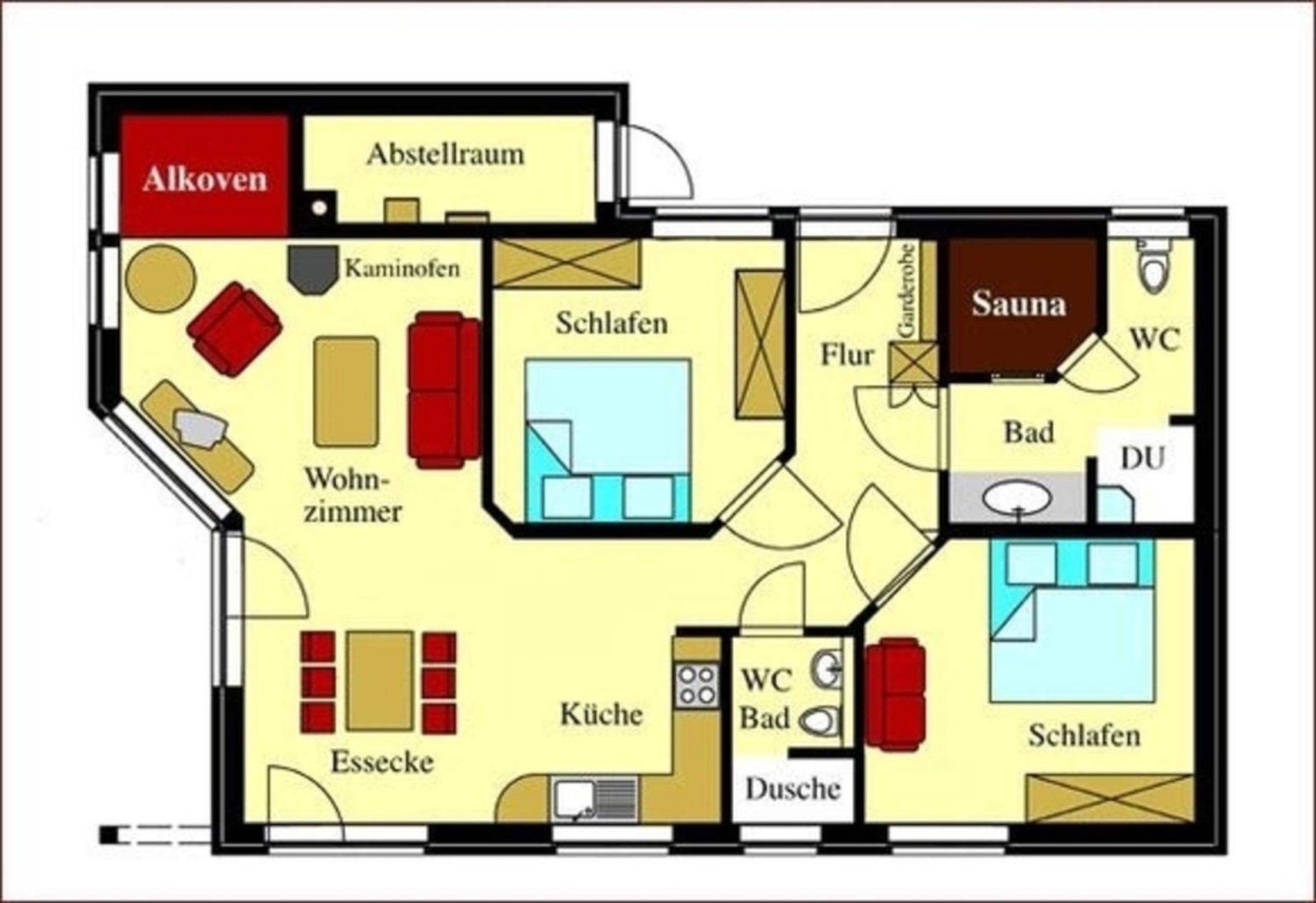 Haus an der Pferdekoppel C eingezäunt 130m