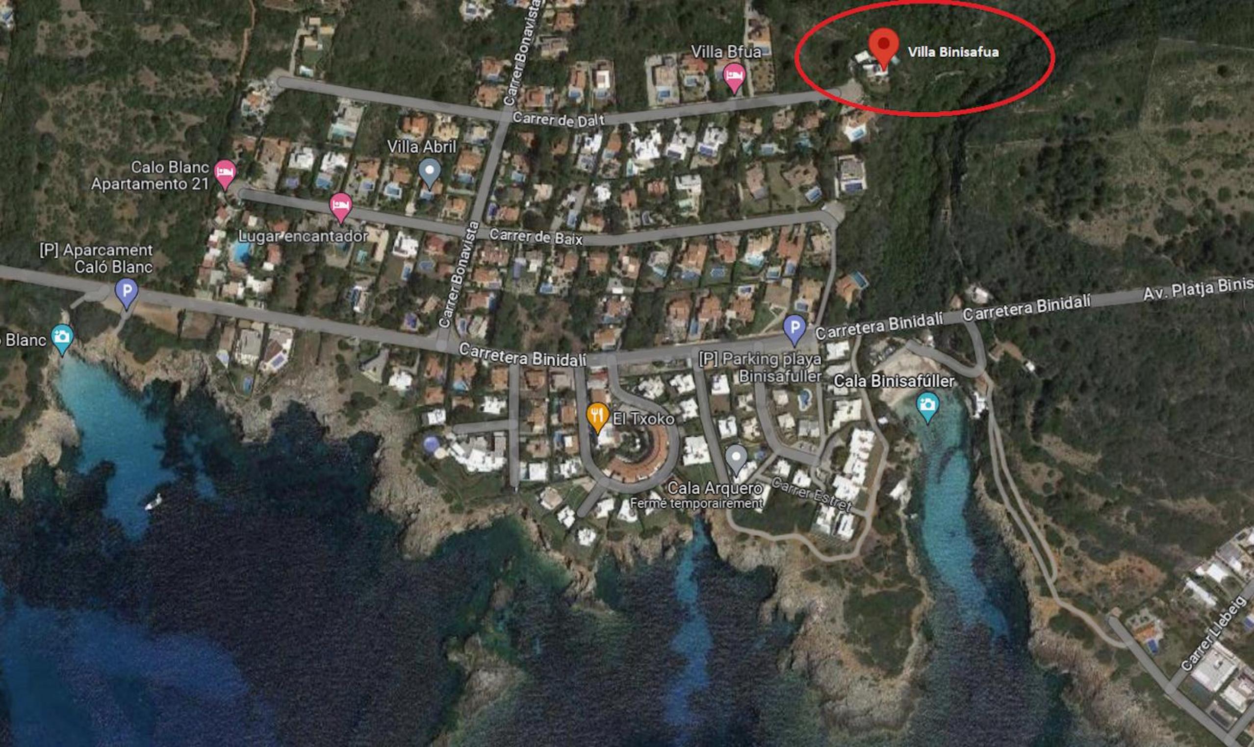 Villa Binisafua Platja