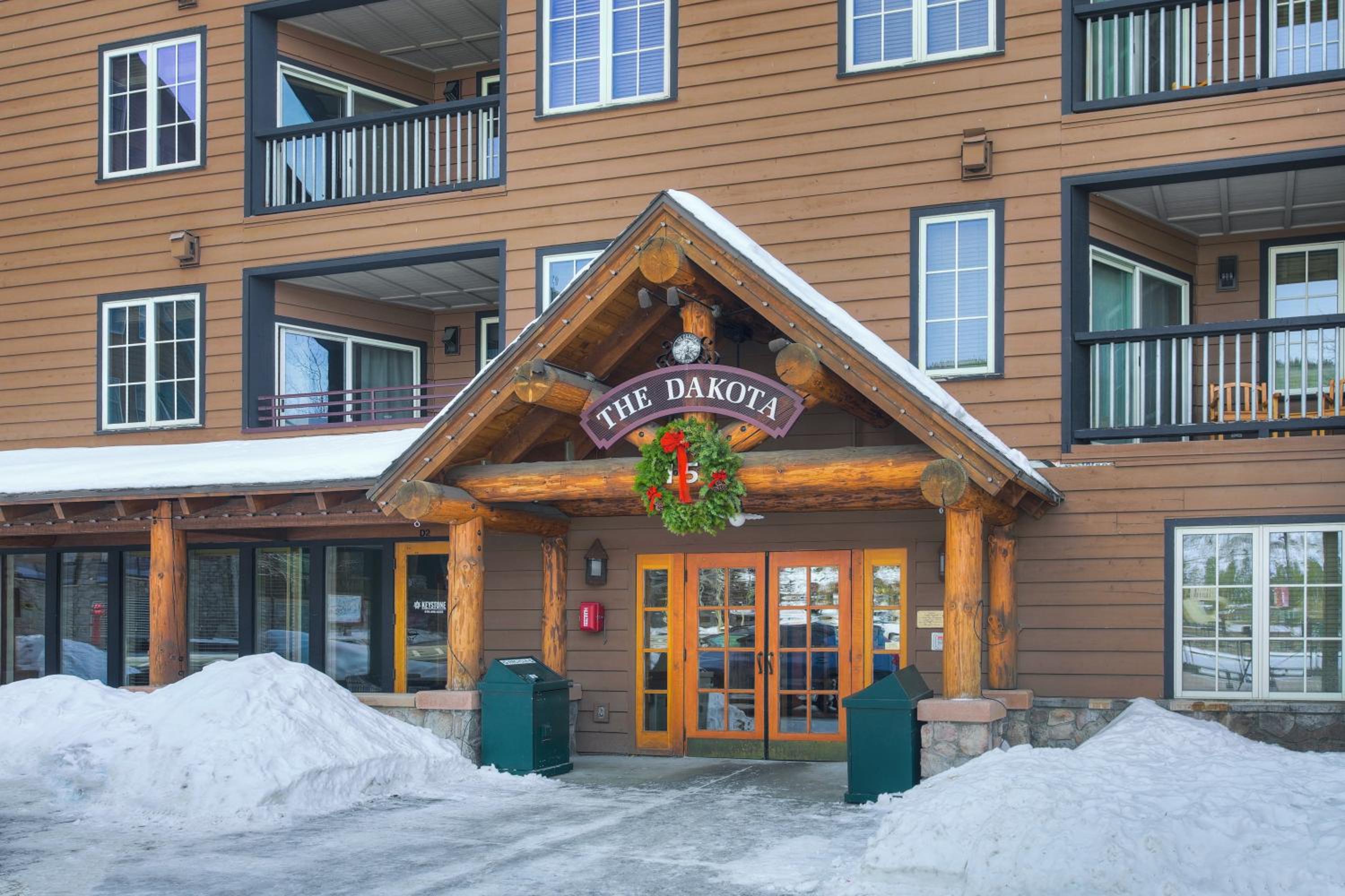 Exterior of the WorldMark Wolf Creek Lodge in Eden down the mountain from Powder Mountain