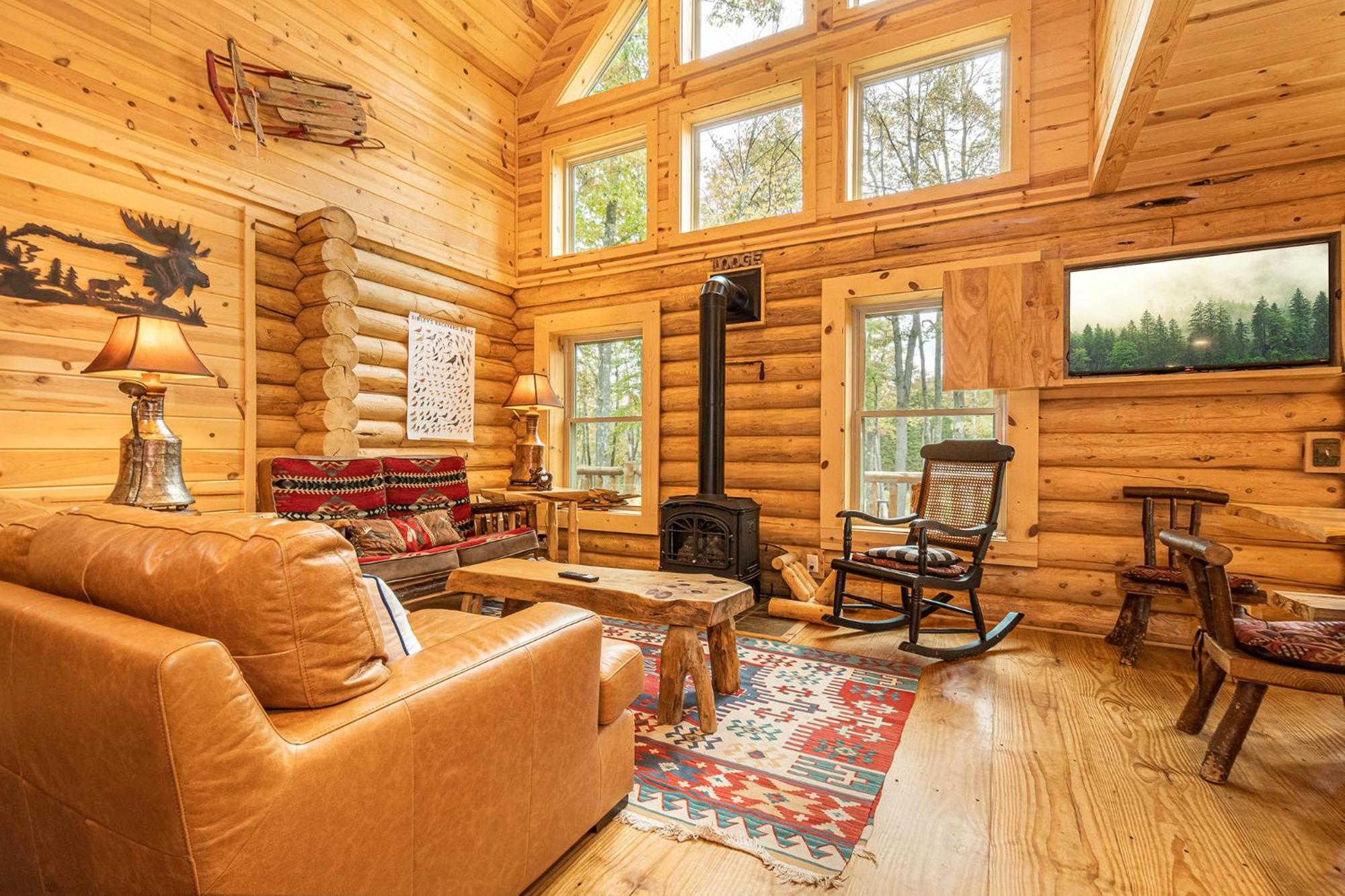 Big Log Lodge view 2
