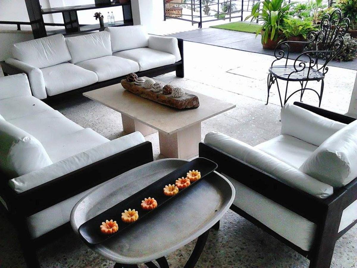 outdoor BBQ area