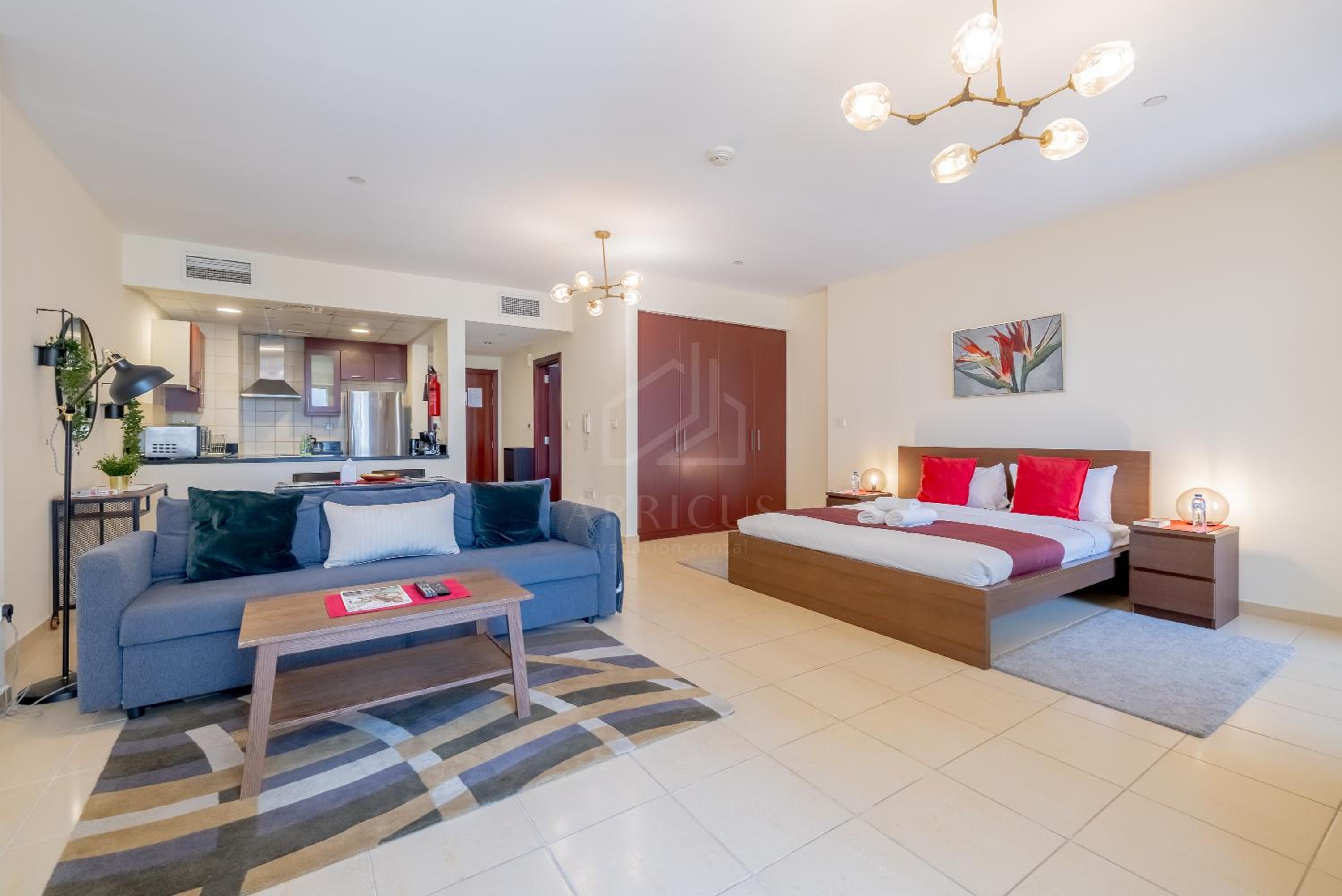 Modern and new studio in Murjan, JBR