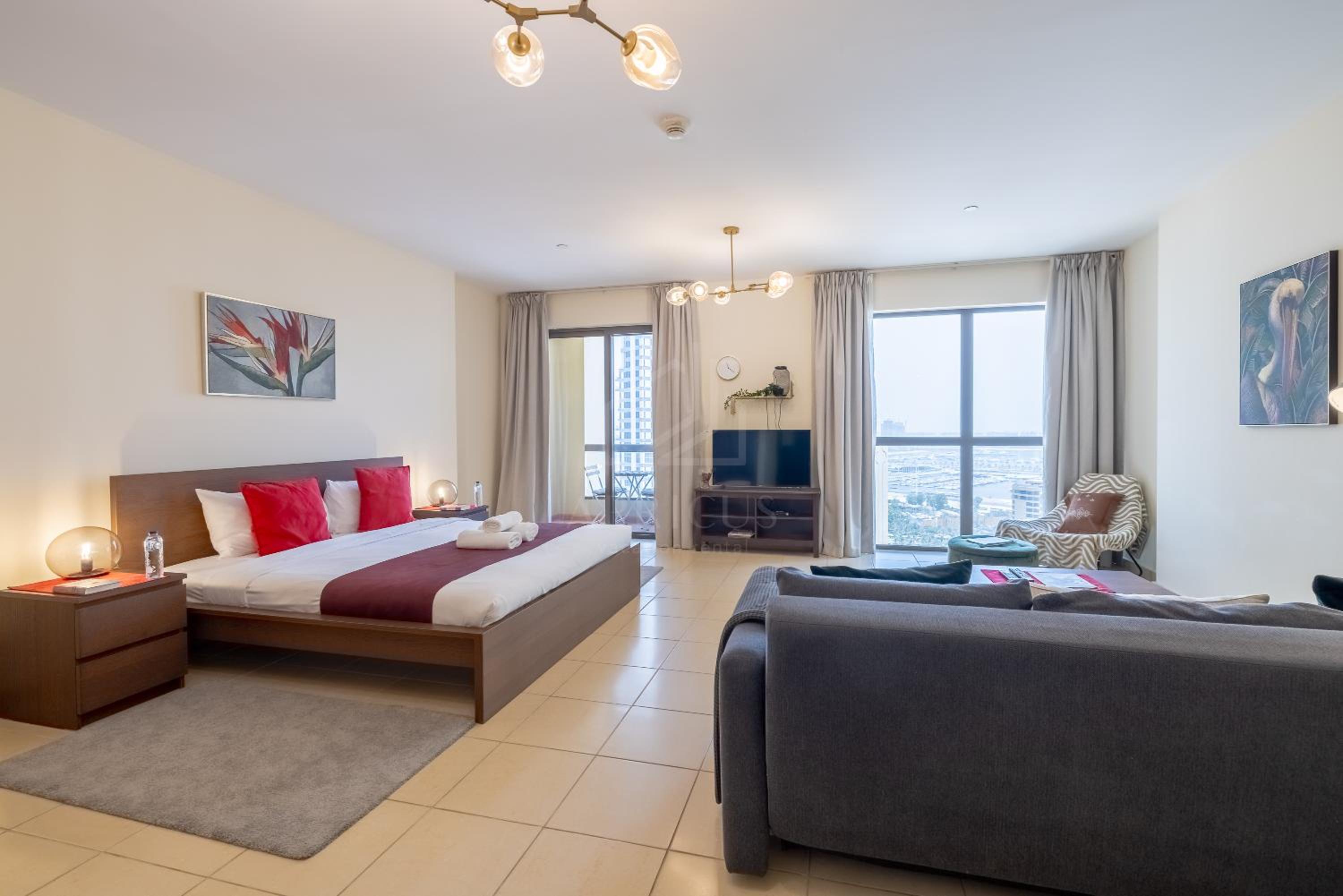 Modern and new studio in Murjan, JBR