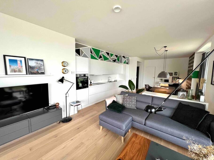 Bo med stil og udsigt til Aarhus lystbådehavn