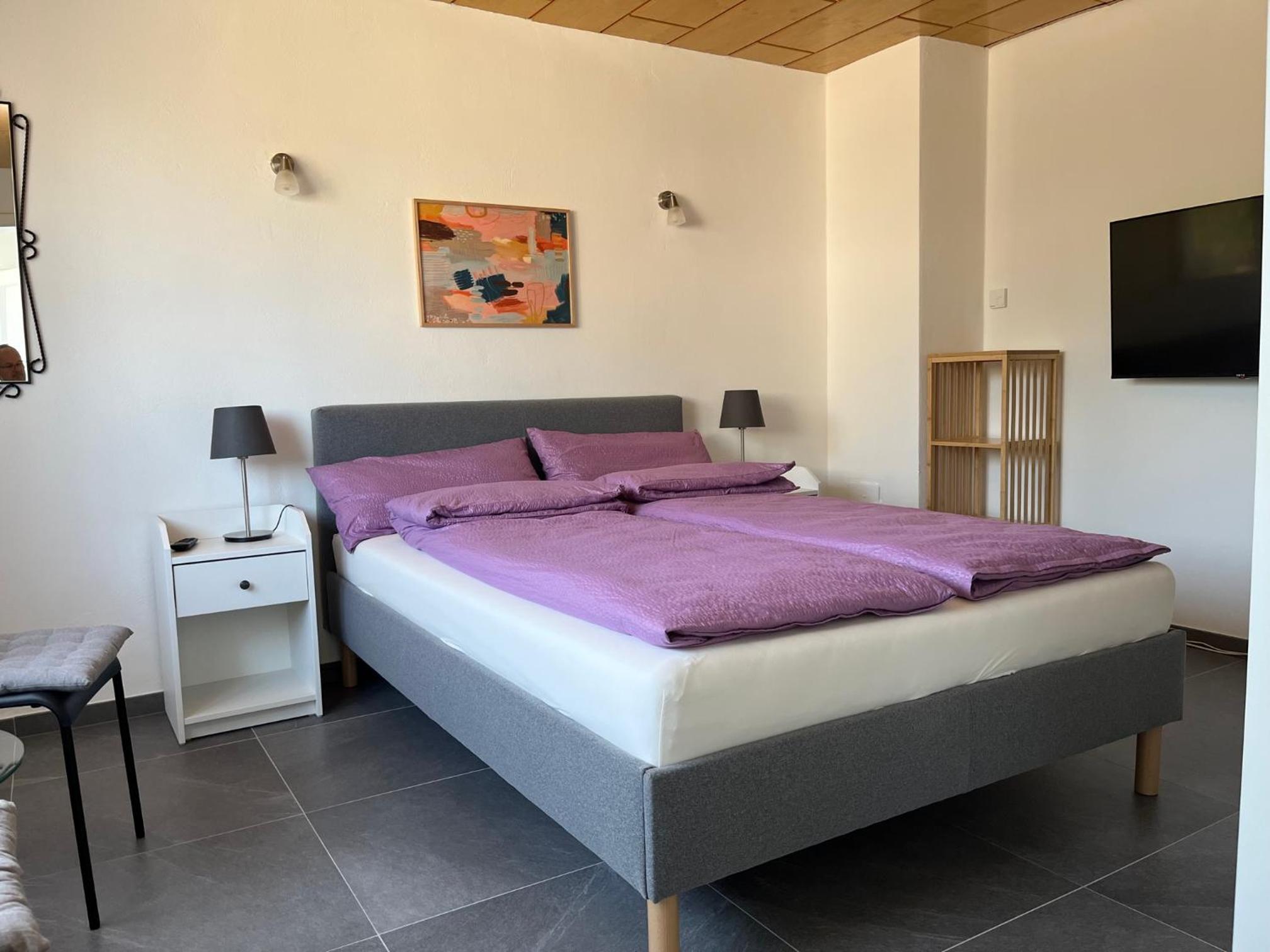 Apartment 100 qm im Weindorf - Balkon/Garage