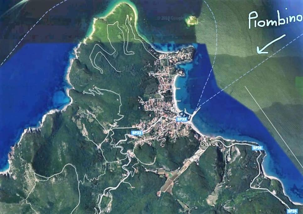 Bel appartamento a Cavo con vista sul golfo view 2