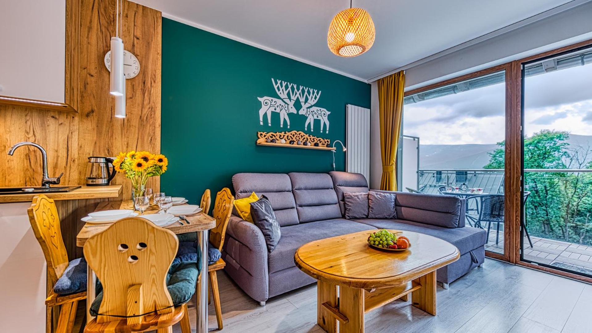 Apartamenty ROYAL APARTS Widok 800 - z panoramą gór