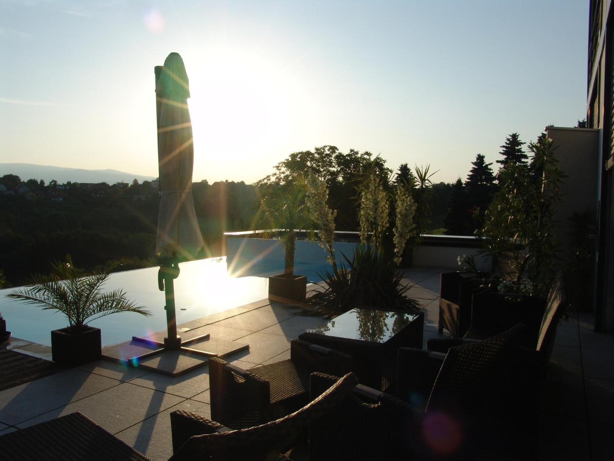 Appartement Architektenhaus - Pool - Fernsicht