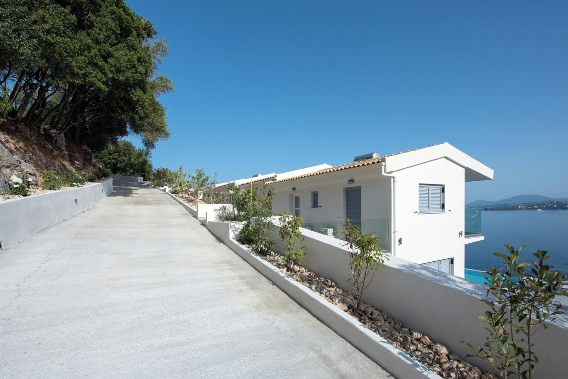 Exquisite Corfu Retreat 3 Bedrooms Villa Thea Pyrgi Panoramic Sea Views photo 1