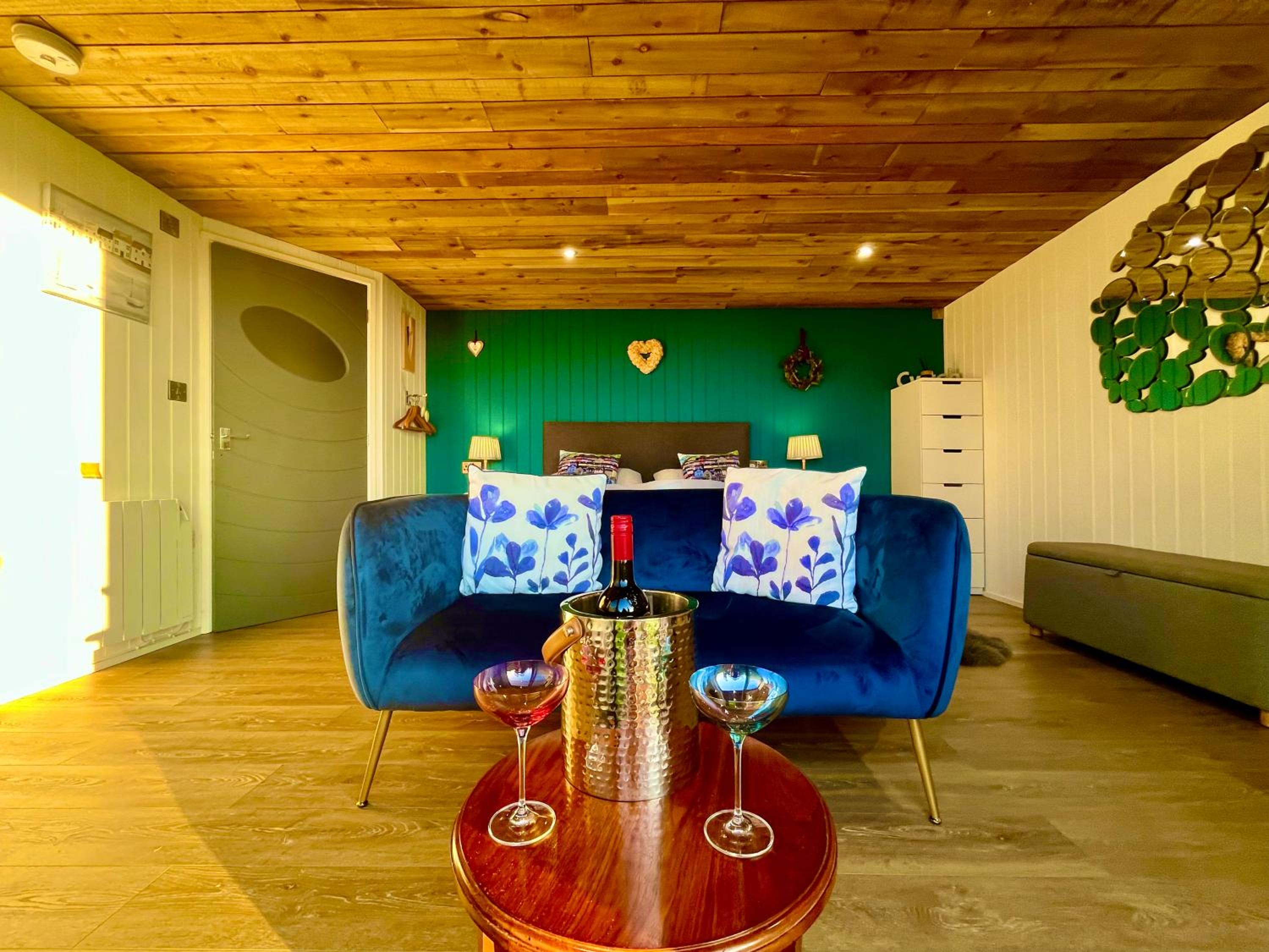 The Pod & Cwtch luxury accommodation view 3
