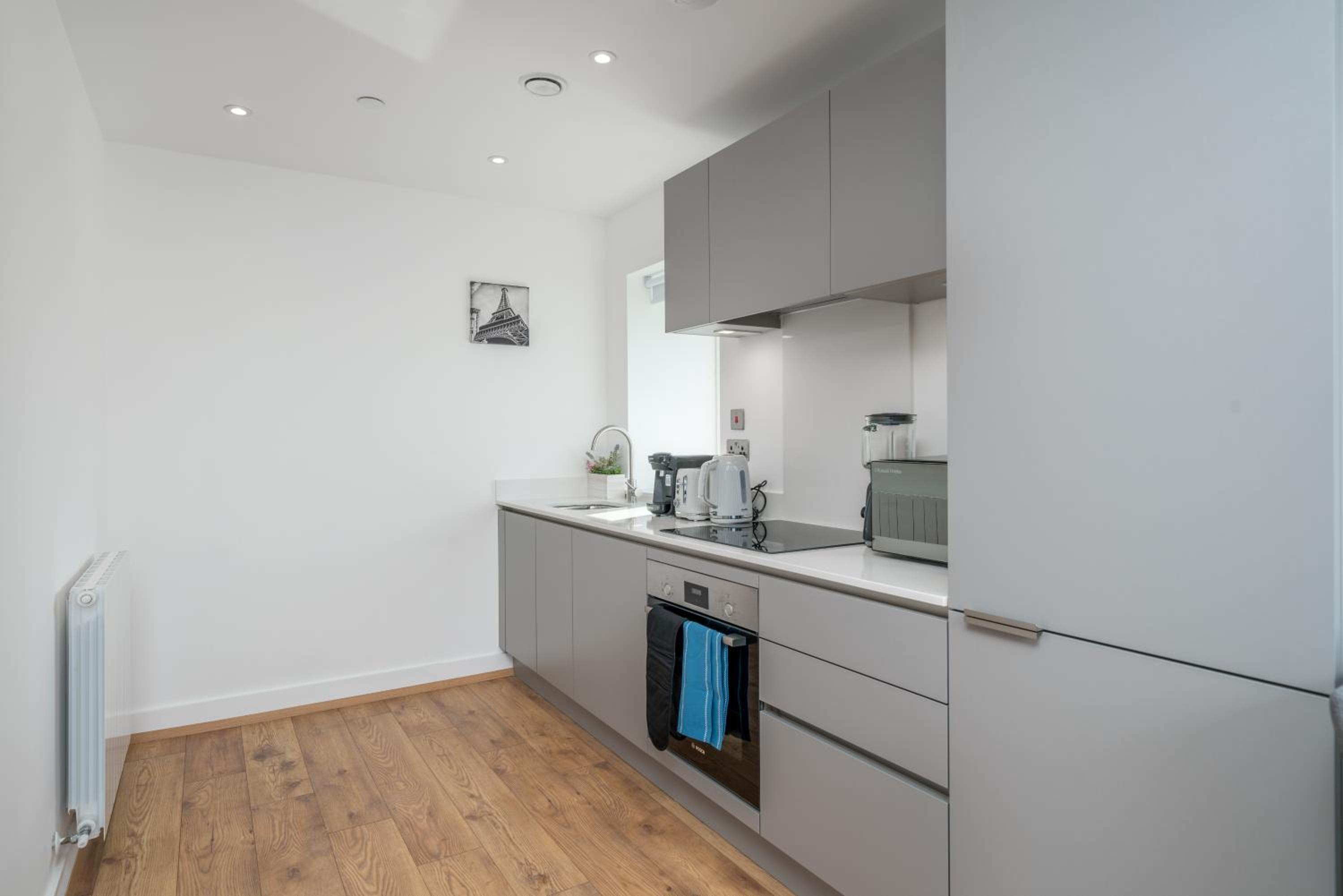 Skyvillion - London River Thames Top Floor Apartments by Woolwich Ferry, Mins to London ExCel, O2 Arena , London City Airport with Parking