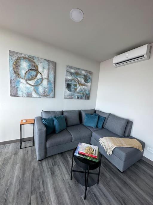 Panoramic view apt with A/C near SJO Airport & Stadium, Cosmopolitan Tower