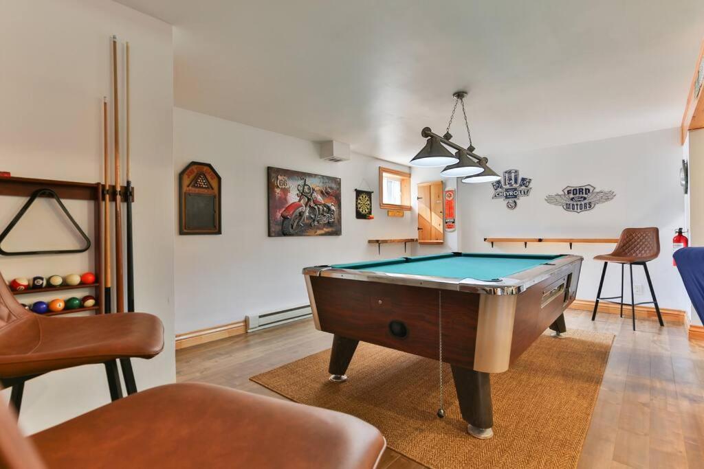 Chalet Le Crépuscule SPA, BILLARD, FOYER, SENTIERS PRIVES