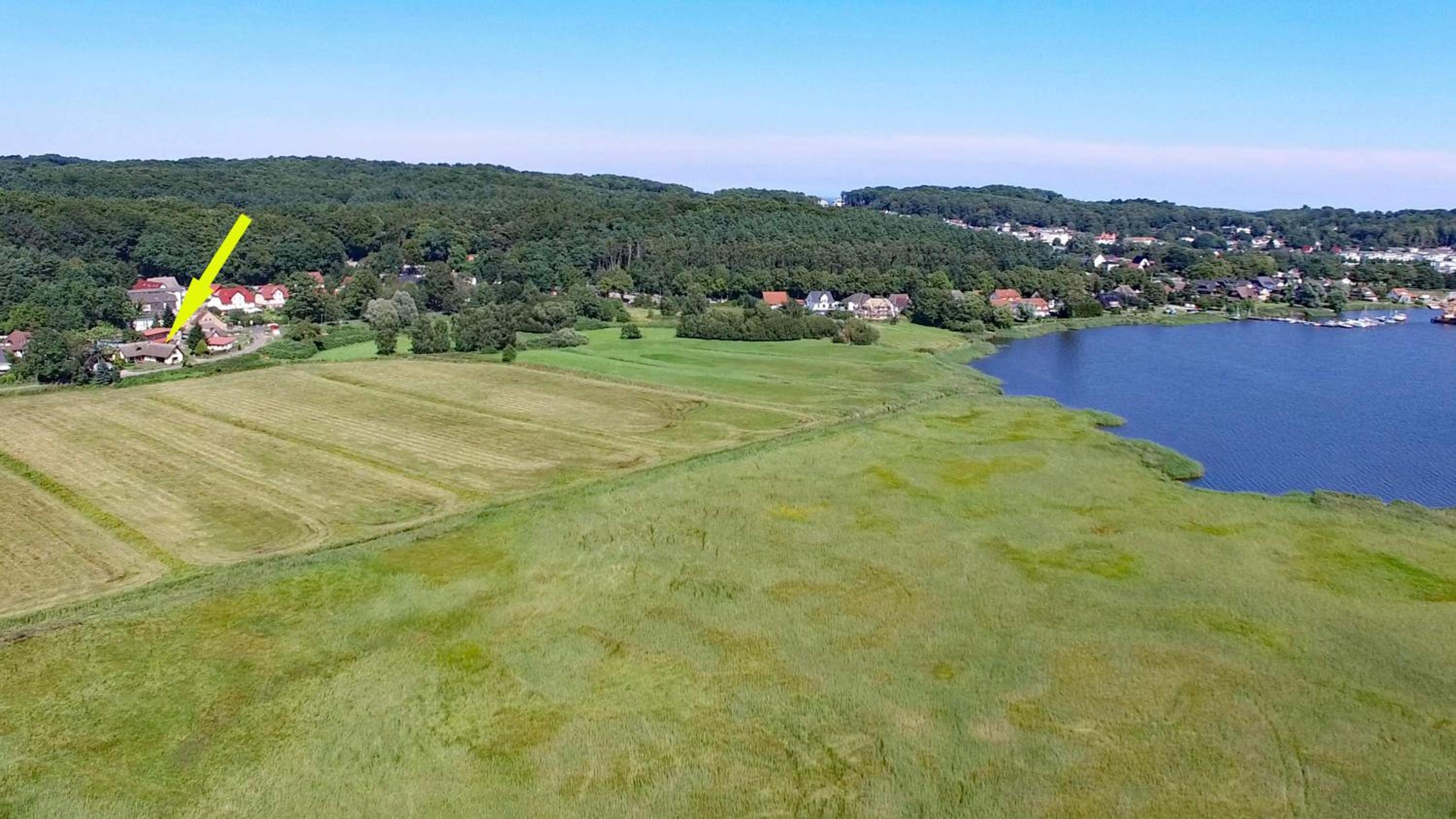 Reeddachhaus mit Seeblick - Ruhe - traumhafter Lage am Selliner See