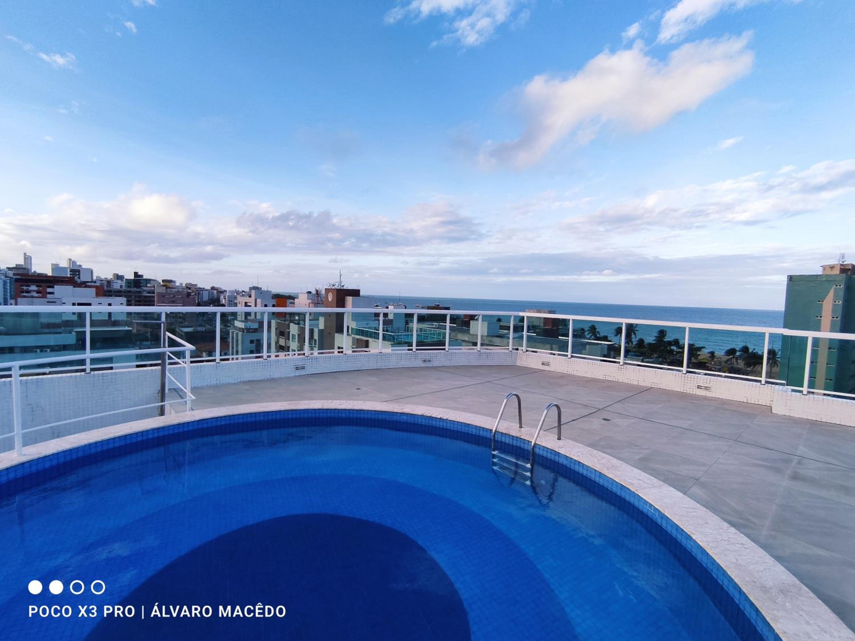 Apartamento na praia, conforto ao mar de Cabo Branco