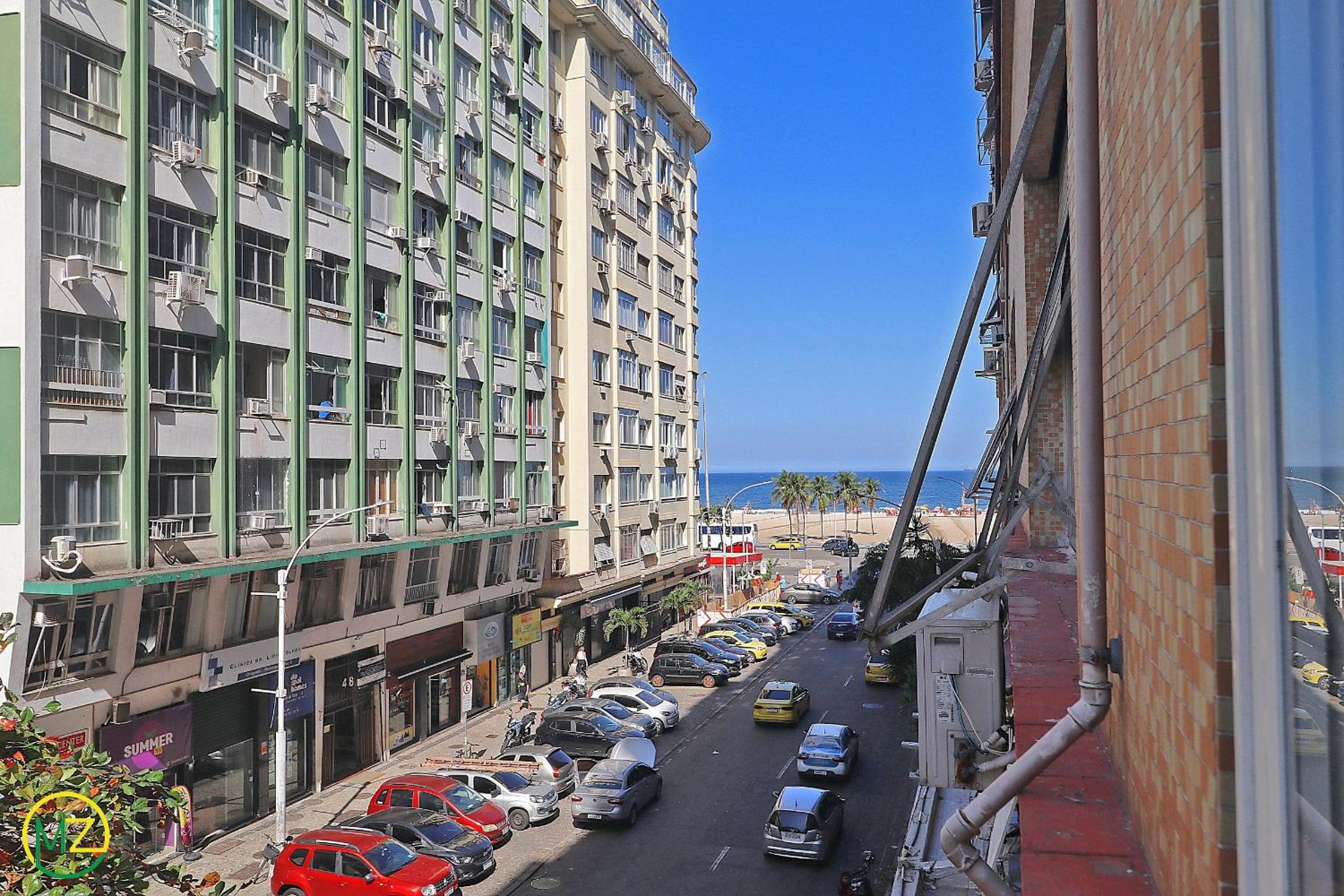 Studio with side view to the sea in Copacabana