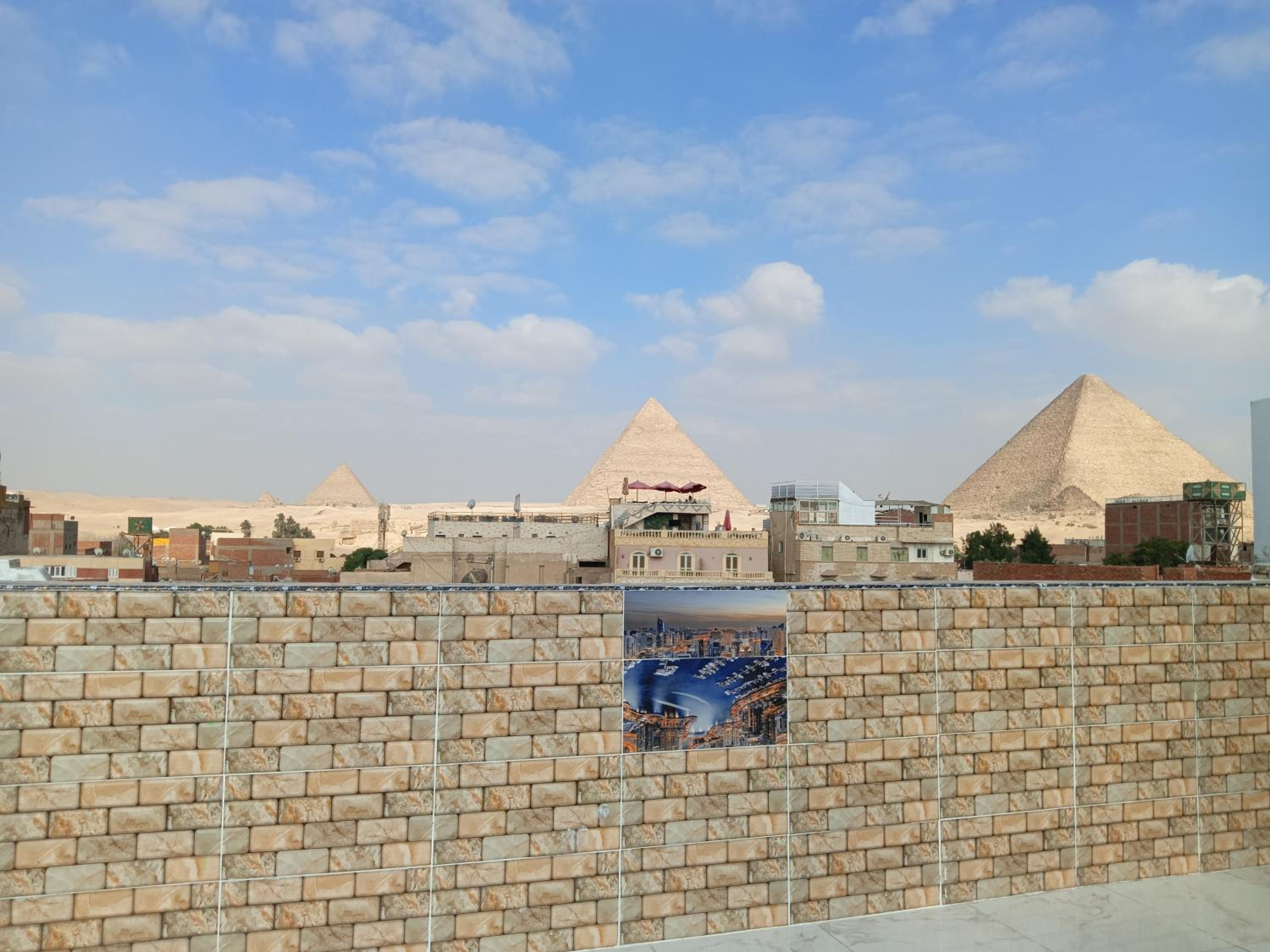 Ahmose Pyramids view inn