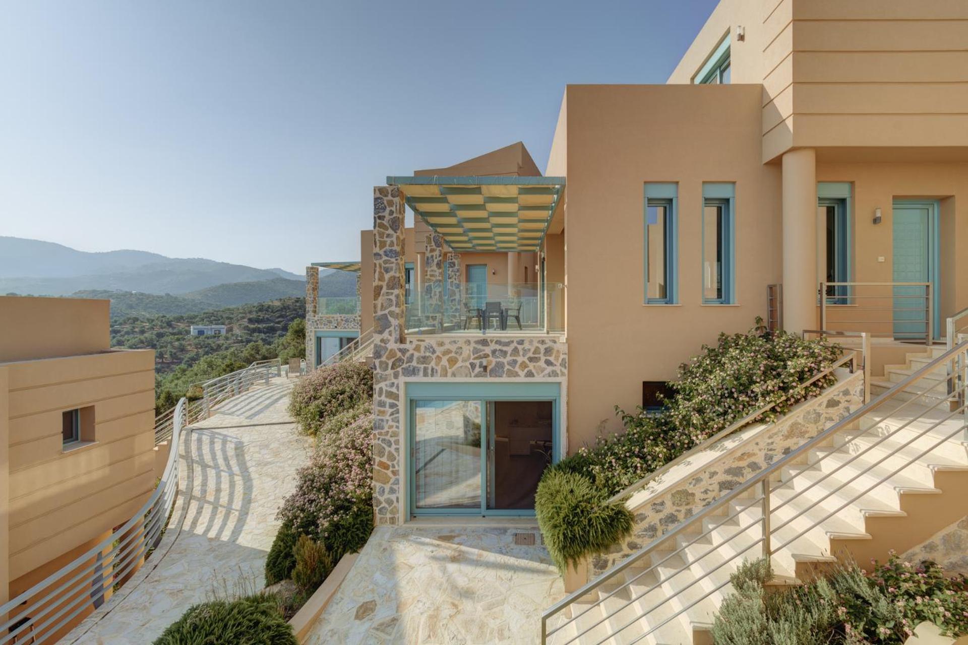 Ouzo Panoramic Houses 2, with private pool view 5