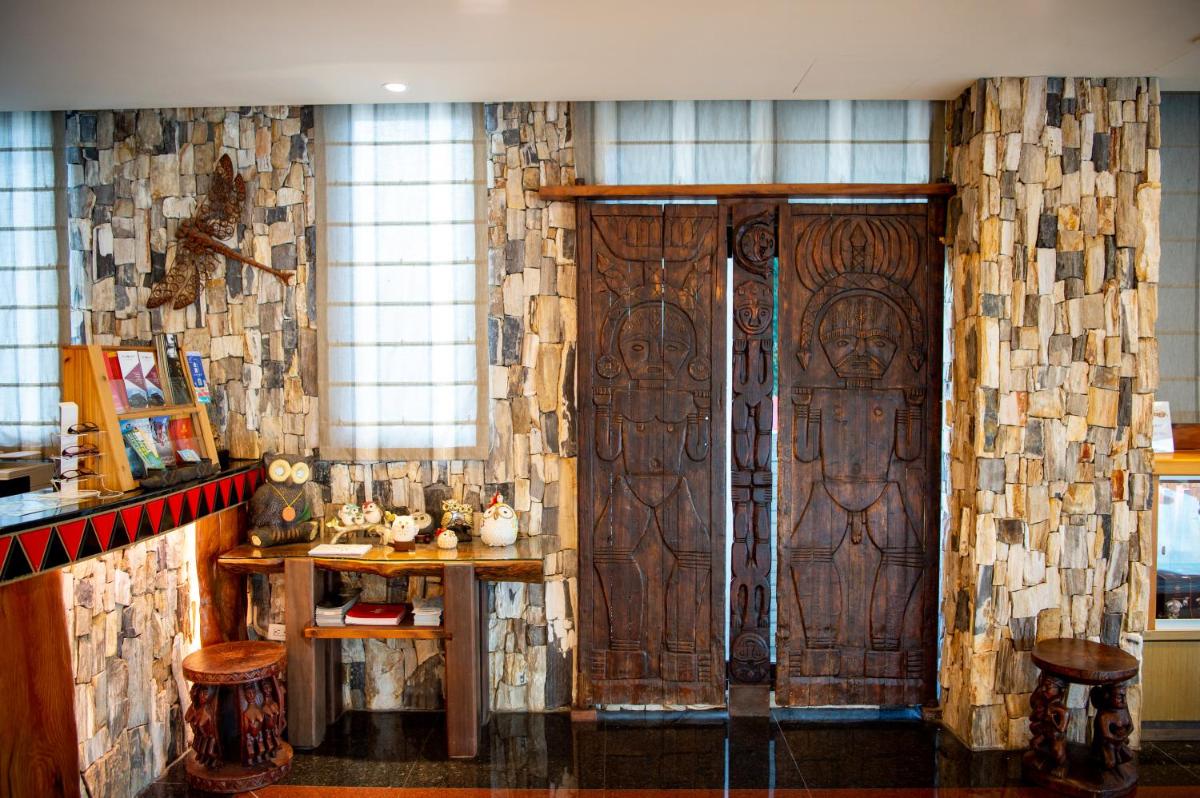 hotel reception