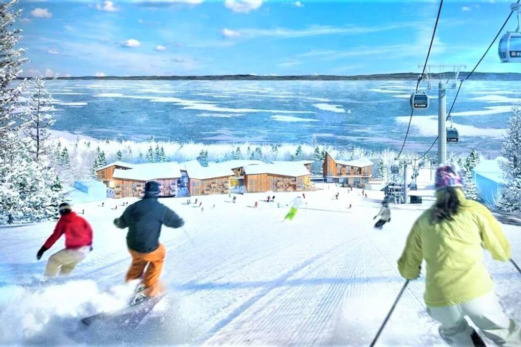 Spacieux chalet 4CH - Salon, billard, foyer et VUE
