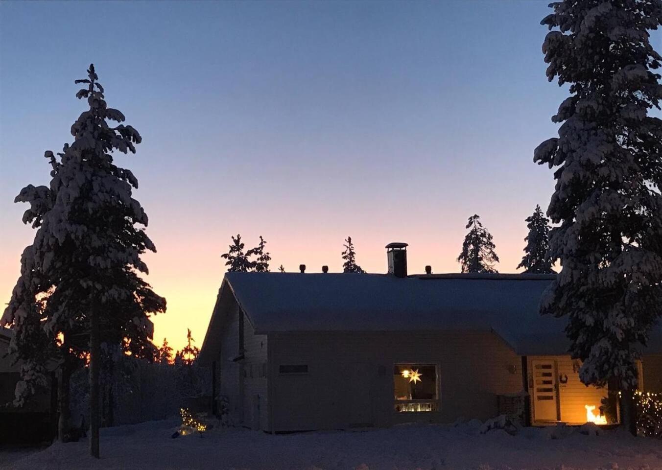 Nordic Villa in Rovaniemi with a Private Sledding Hill, Sauna & Cozy Family Stay