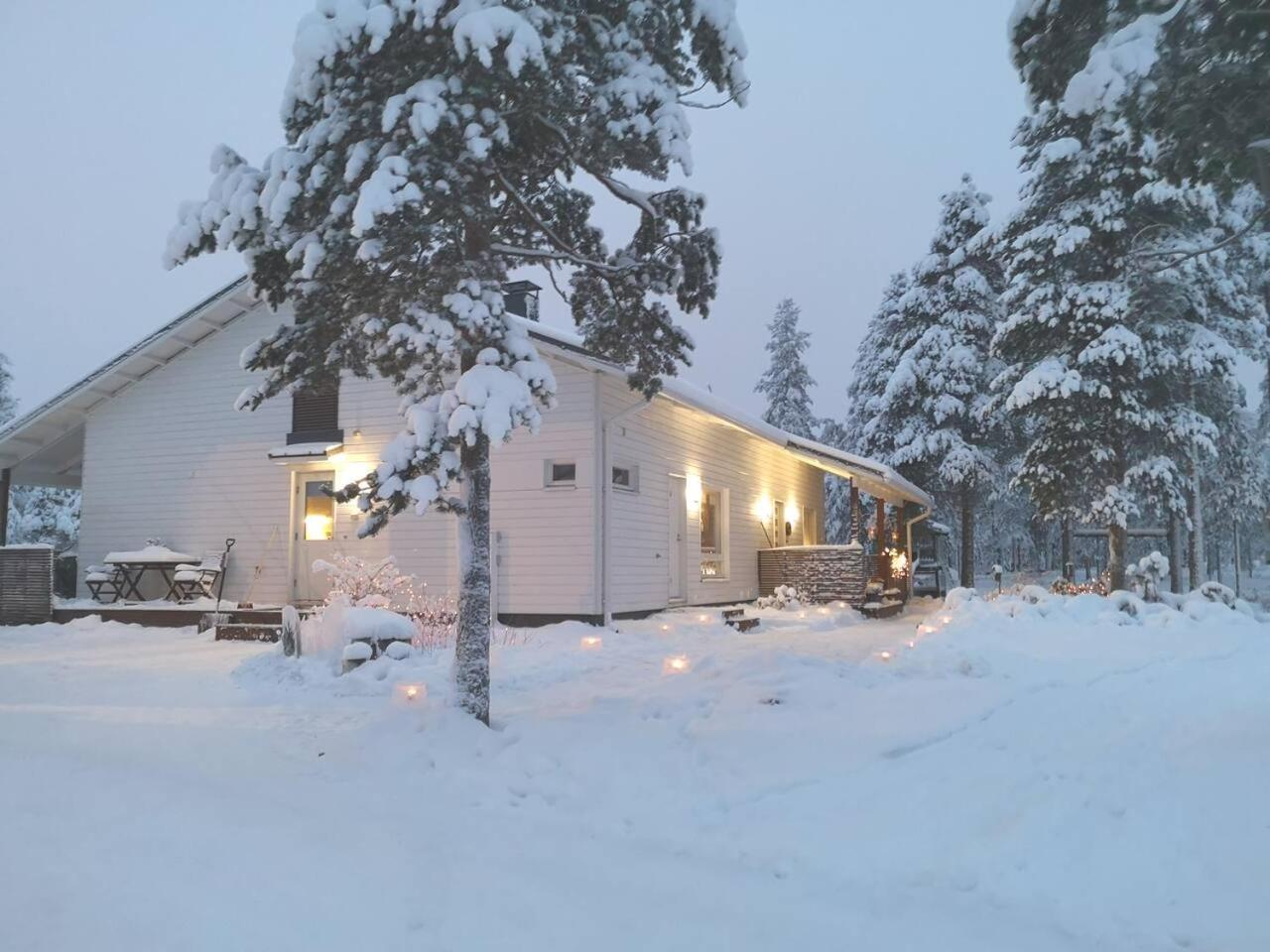 Nordic Villa in Rovaniemi with a Private Sledding Hill, Sauna & Cozy Family Stay